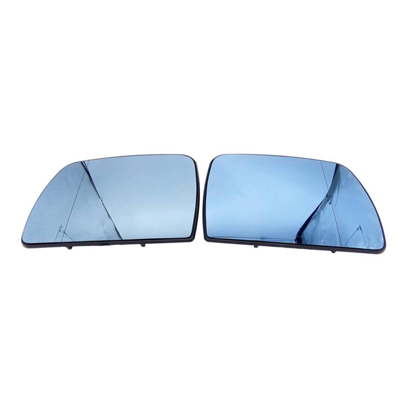 PGLVLZFGFN 1 Paar L + r. Türflügel Spiegel Glas erhitzt blau link rechts Auto-Styling Rückspiegel Heizung Fit for BMW X5 E53 99-06 3. 0i 4.4i. Autospiegel und Abdeckungen(Left Right) von PGLVLZFGFN