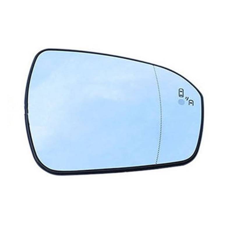 PGLVLZFGFN Auto beheizter Blindfleck Warning Wing Heckspiegel Glas Fit for Ford Fit for Mondeo 2013 2014 2015 2016 2017 2018 2018 Autospiegel und Abdeckungen(Right) von PGLVLZFGFN