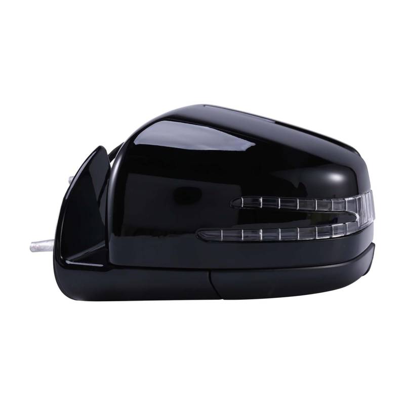 PGLVLZFGFN Klasse Power Rückansicht Spiegel Seitentürspiegel Montage Schwarz 2005-2011 Fit for Mercedes Fit for Benz W164 x164 ml GL Autospiegel und Abdeckungen(For left) von PGLVLZFGFN