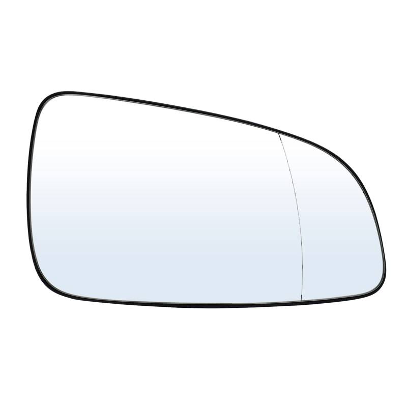 PGLVLZFGFN Linker rechts Fahrer Beifahrer Seitenflügel Spiegel Glas beheizte konvexe Linse Außenanschluss Clip auf Backplate Fit for Opel Fit for Astra H 2004-2009 Autospiegel und Abdeckungen(Right) von PGLVLZFGFN