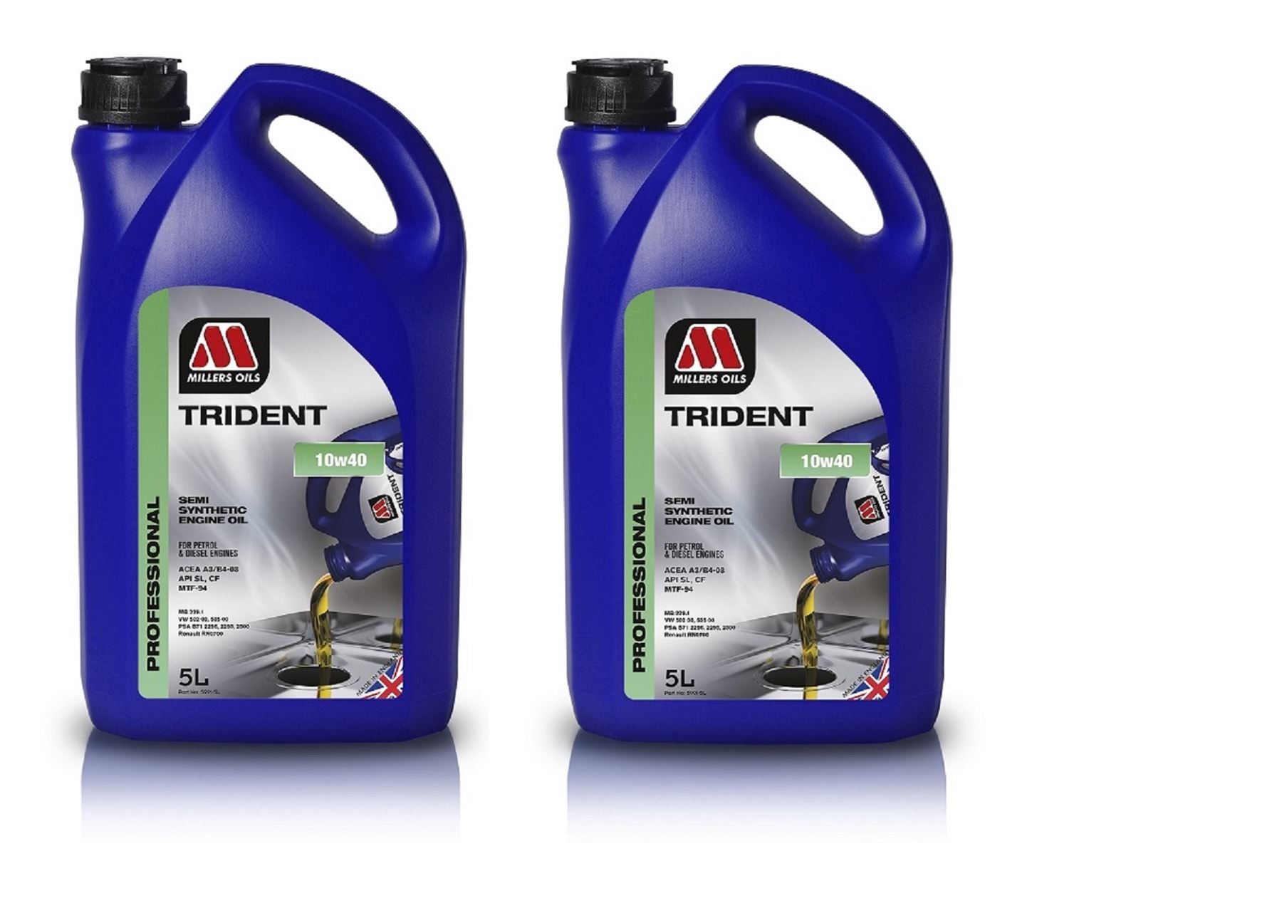 Millers Synthetisches Öl 5 Liter Kanister für Motor Benzin und Diesel 10 W40 Millers Synthetisches Öl 5 Liter Kanister für Motor Benzin und Diesel 10 W40 von PGONA