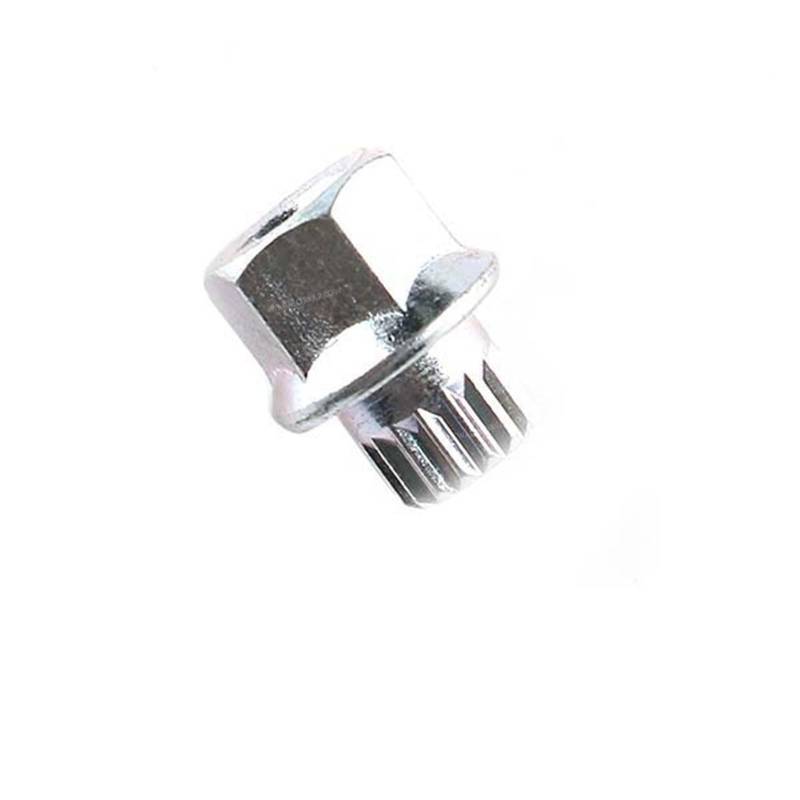 #13Teeth - #23Teeth Diebstahlsicherer Radschrauben-Kontermutter-Schlüsseladapter, kompatibel mit 328i 335i 335is 530i 750i X1 2013 120i 125i 128i 135(16 teech) von PGVXEM