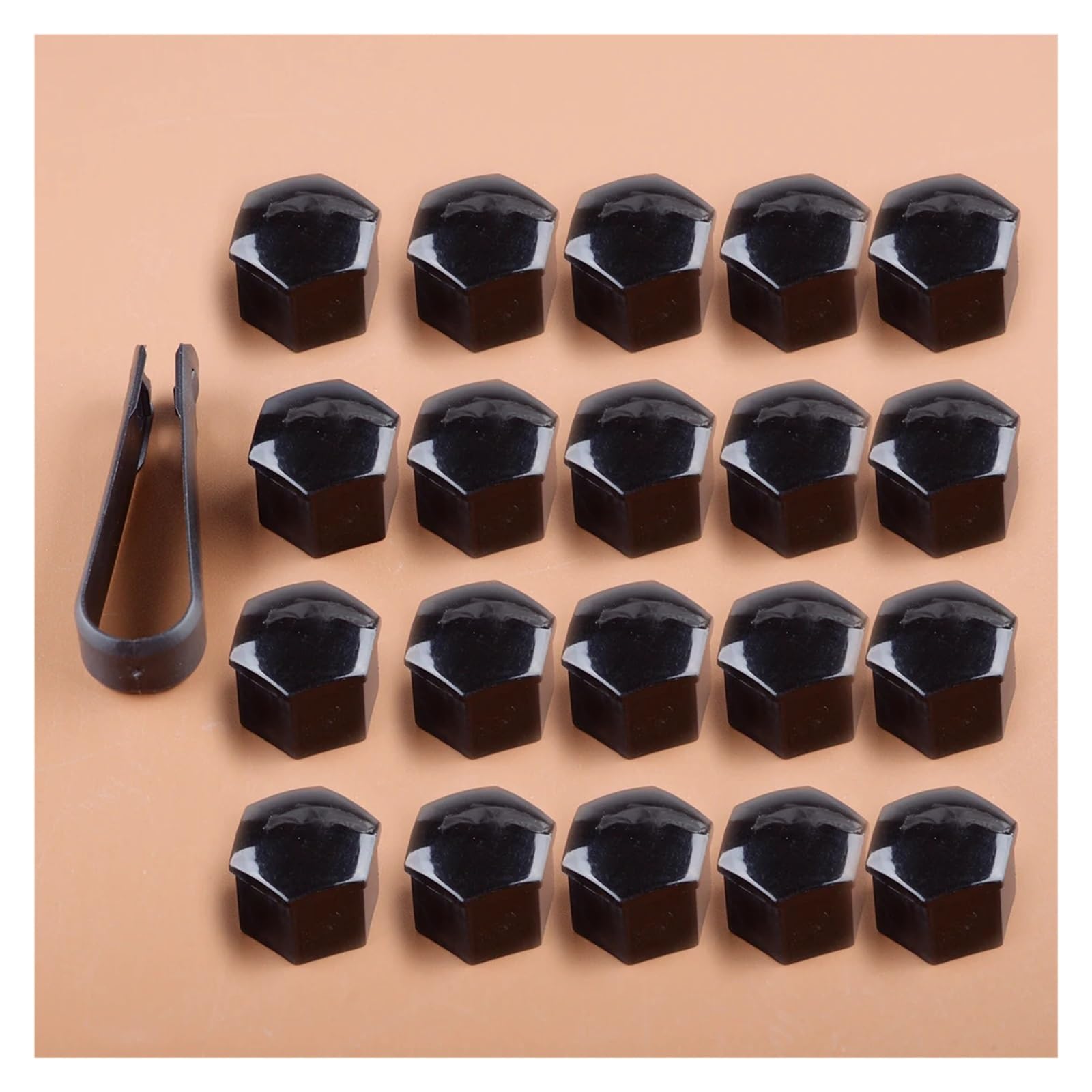 20 Stück 22 mm Schwarze Radmuttern-Abdeckkappen, Schutz for Radmuttern, Bolzen, kompatibel mit Range Regal Insignia 20 Stück 22 mm Schwarze Radmuttern-Abdeckkappen, Schutz for Radmuttern, Bolzen, kompatibel mit Range Regal Insignia von PGVXEM