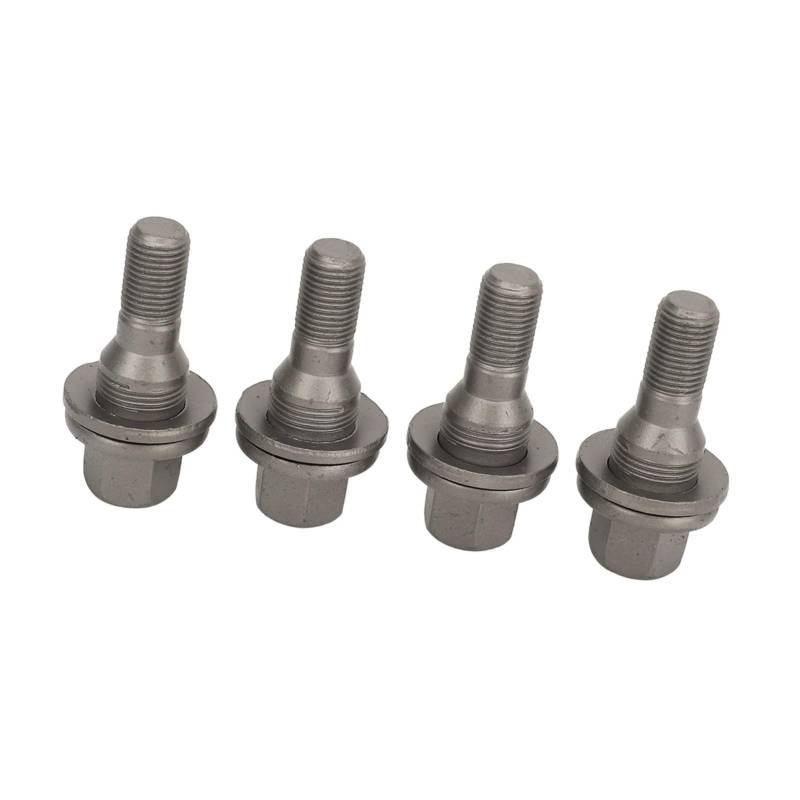 4 Stück 17 mm Sechskant-Radschrauben 003549817 Reifenmuttern Bolzen Kompatibel mit 206 207 208 308 407 1007 von PGVXEM