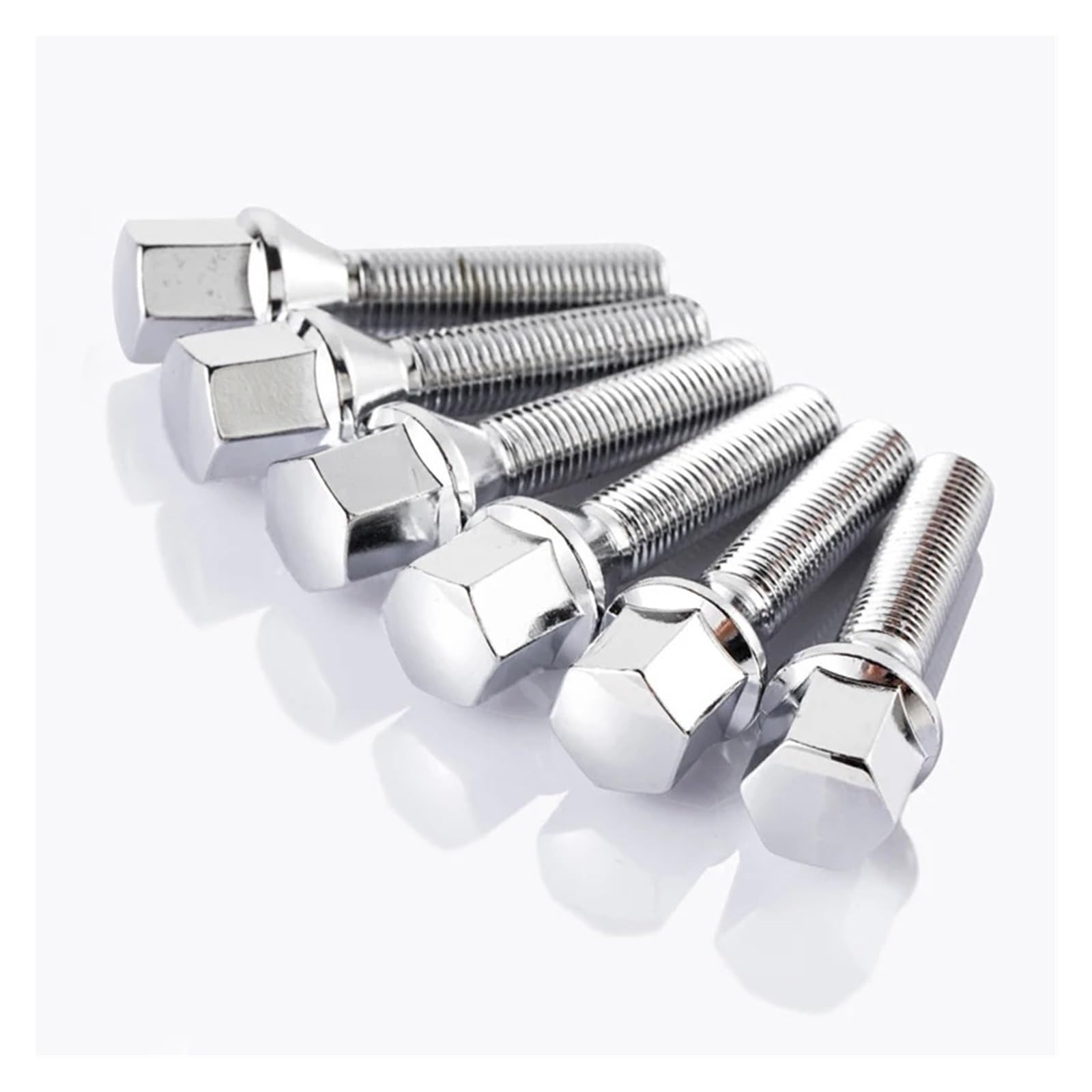 5 STÜCKE 12x1,5 12x1,25 14x1,5 14x1,25 40mm 45mm 50mm Kegelsitze Auto Radmuttern Radschrauben(45mm Length 12x1.5) von PGVXEM