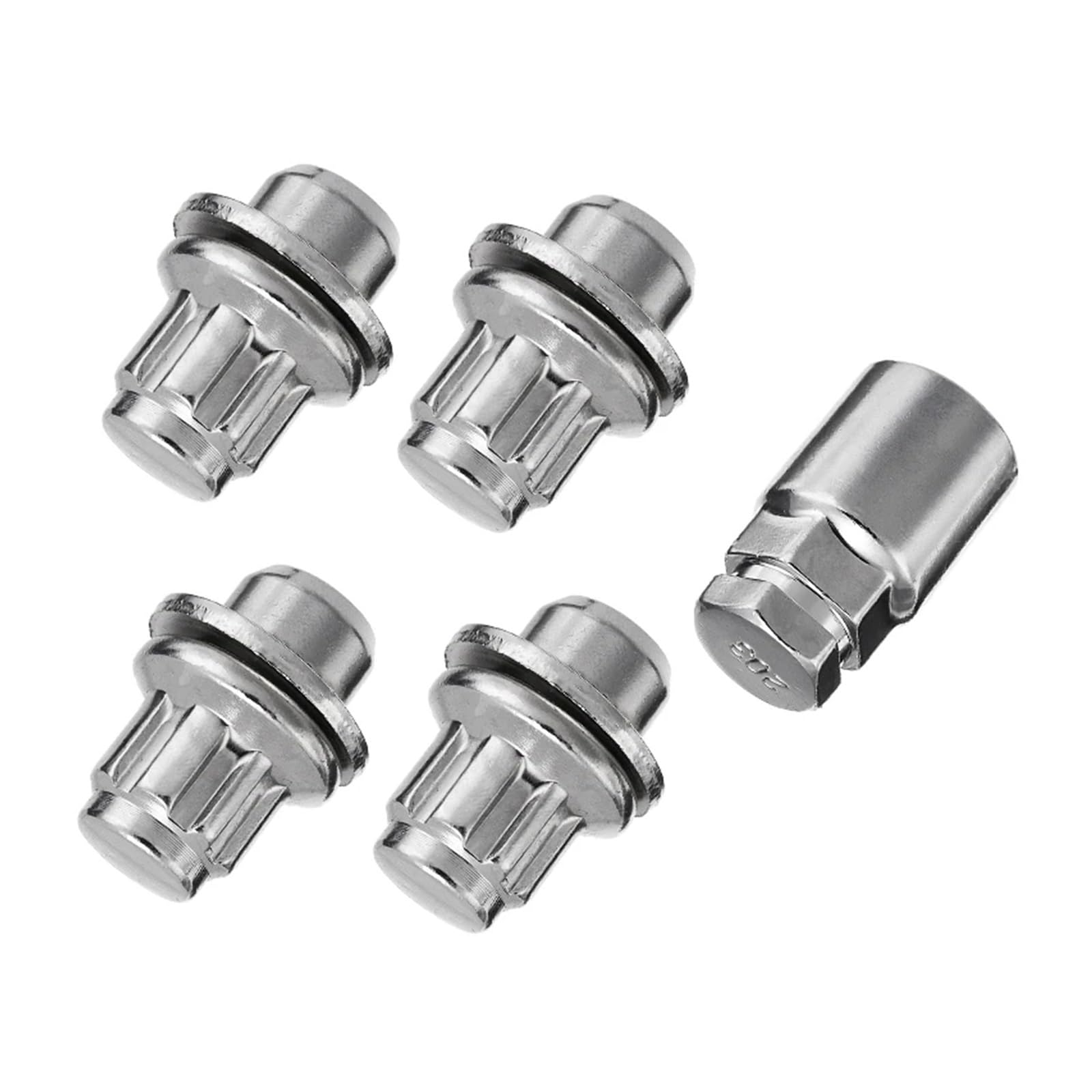 5-teilige Radschraubenbolzen-Stehmuttern, Auto-Radschraubenmuttern M12 x 1,5, kompatibel mit 4 Runner Celica-Radschrauben aus Aluminiumlegierung, Reifen-Diebstahlsicherungsschrauben 5-teilige Radschraubenbolzen-Stehmuttern, Auto-Radschraubenmuttern M12 x 1,5, kompatibel mit 4 Runner Celica-Radschrauben aus Aluminiumlegierung, Reifen-Diebstahlsicherungsschrauben von PGVXEM