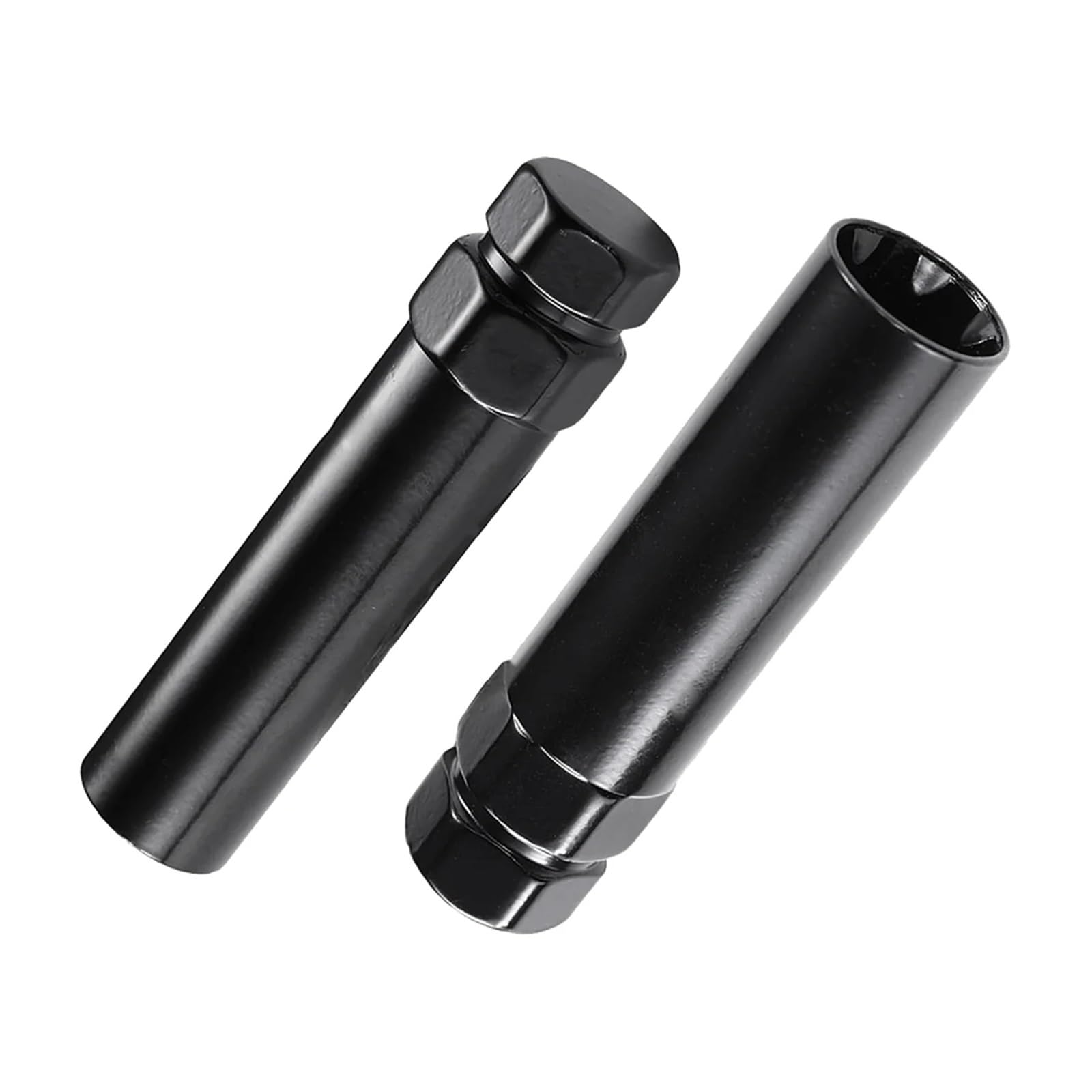 7-Keil-Radmutternschlüssel, 6-Keil-Radmuttern-Steckschlüssel-Entfernungswerkzeug, 2 Stück, Doppelsechskant-Antrieb, Aftermarket-Radschlossschlüssel-Ersatz 7-Keil-Radmutternschlüssel, 6-Keil-Radmuttern-Steckschlüssel-Entfernungswerkzeug, 2 Stück, Doppelsechskant-Antrieb, Aftermarket-Radschlossschlüssel-Ersatz von PGVXEM