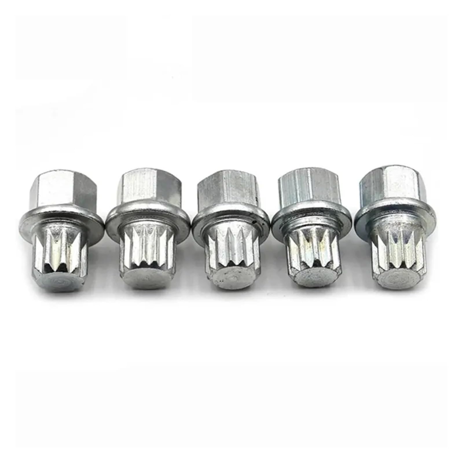 Kompatibel mit Golf A4 A6 A8 TT Diebstahlsicherer Radschrauben-Sicherungsmuttern-Schlüsseladapter Nr. 0 auf Nr. 9 8D0601139F(13 Teeth) von PGVXEM