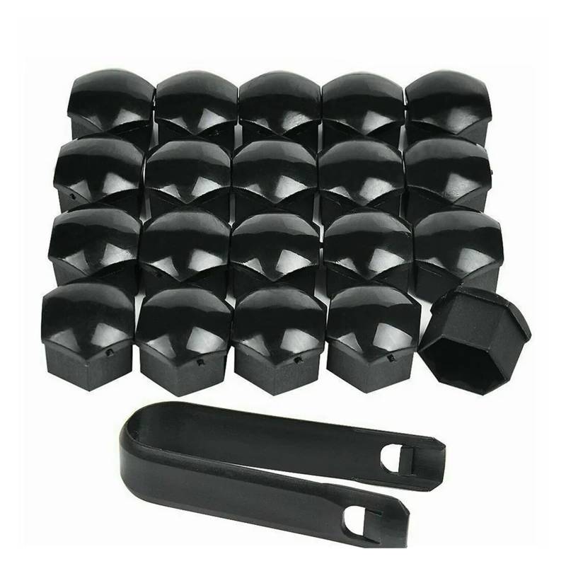 PGVXEM 20 Stück 22 mm Radmuttern-Schraubenabdeckungen ABS-Kappe Schutzkappe for Schrauben, kompatibel mit Range Sport Insignia Regal von PGVXEM