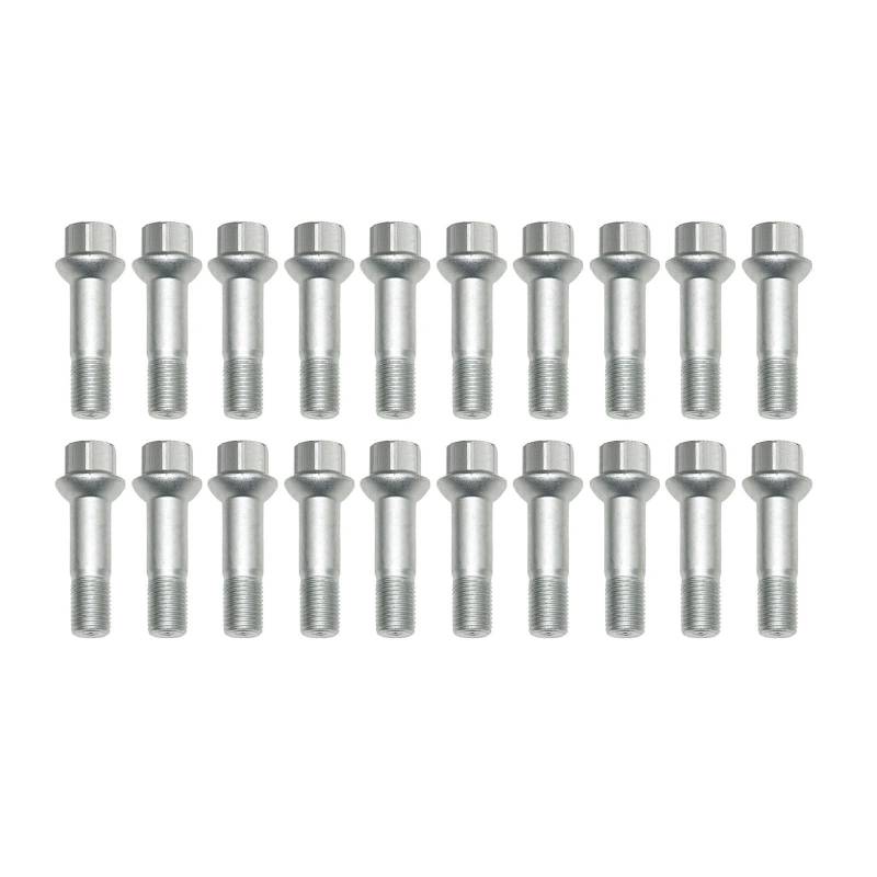PGVXEM Satz mit 20 Radschrauben und Muttern, kompatibel mit W220 W251 X204 W164 W463 C140 M14 x 1,5 von PGVXEM