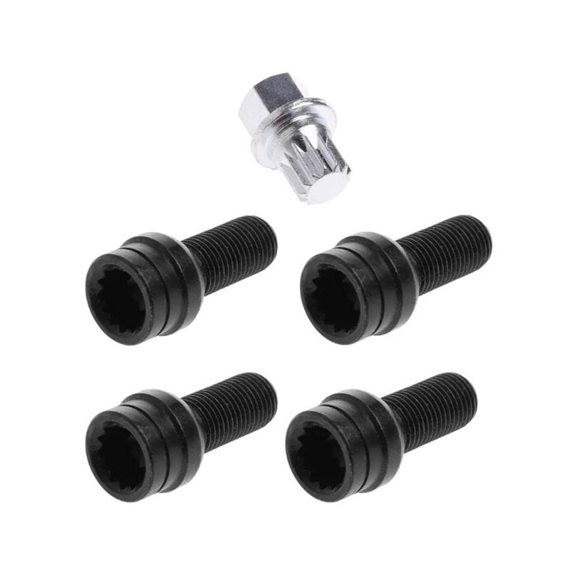 Universal Fahrzeug Rad Anti-Diebstahl Schraube Kit Auto Locking Sicherheit Radmuttern Bolzen Rad Zubehör von PGVXEM