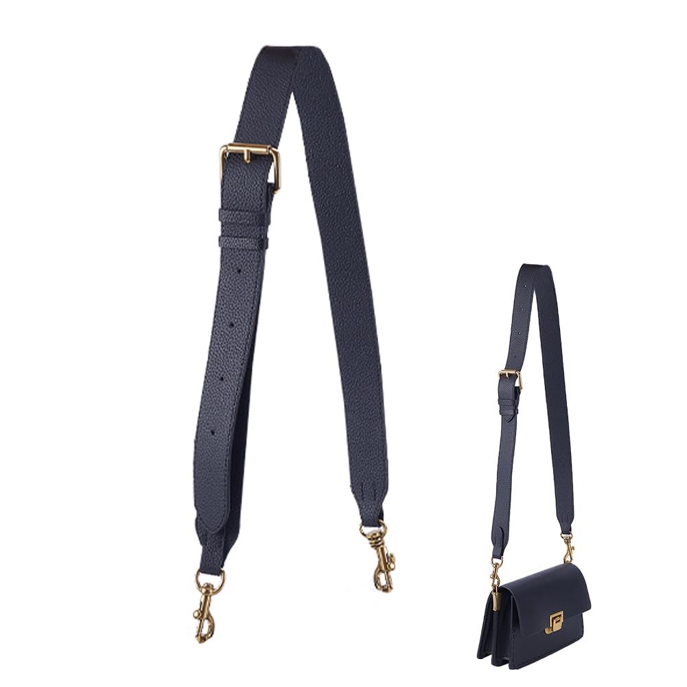 PH PandaHall Schulterriemen aus Rindsleder Schwarzer Handtaschengurt Verstellbarer Handtaschengriff mit breitem Handtaschenriemen Ersatz für Brieftasche Tote Handtasche Umhängetasche, 90-118cm PH PandaHall Schulterriemen aus Rindsleder Schwarzer Handtaschengurt Verstellbarer Handtaschengriff mit breitem Handtaschenriemen Ersatz für Brieftasche Tote Handtasche Umhängetasche, 90-118cm von PH PandaHall