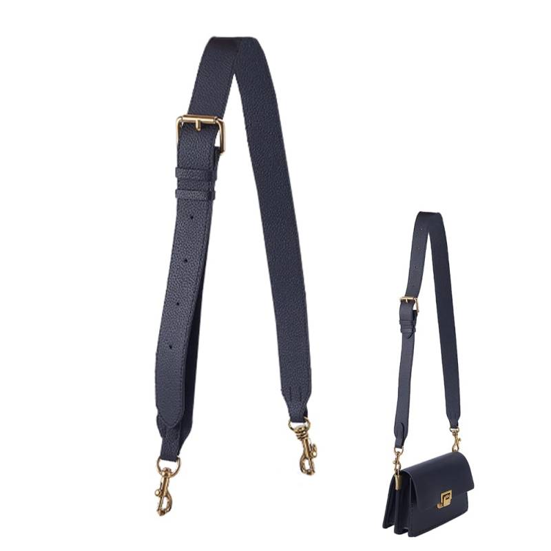 PH PandaHall Schulterriemen aus Rindsleder Schwarzer Handtaschengurt Verstellbarer Handtaschengriff mit breitem Handtaschenriemen Ersatz für Brieftasche Tote Handtasche Umhängetasche, 90-118cm von PH PandaHall