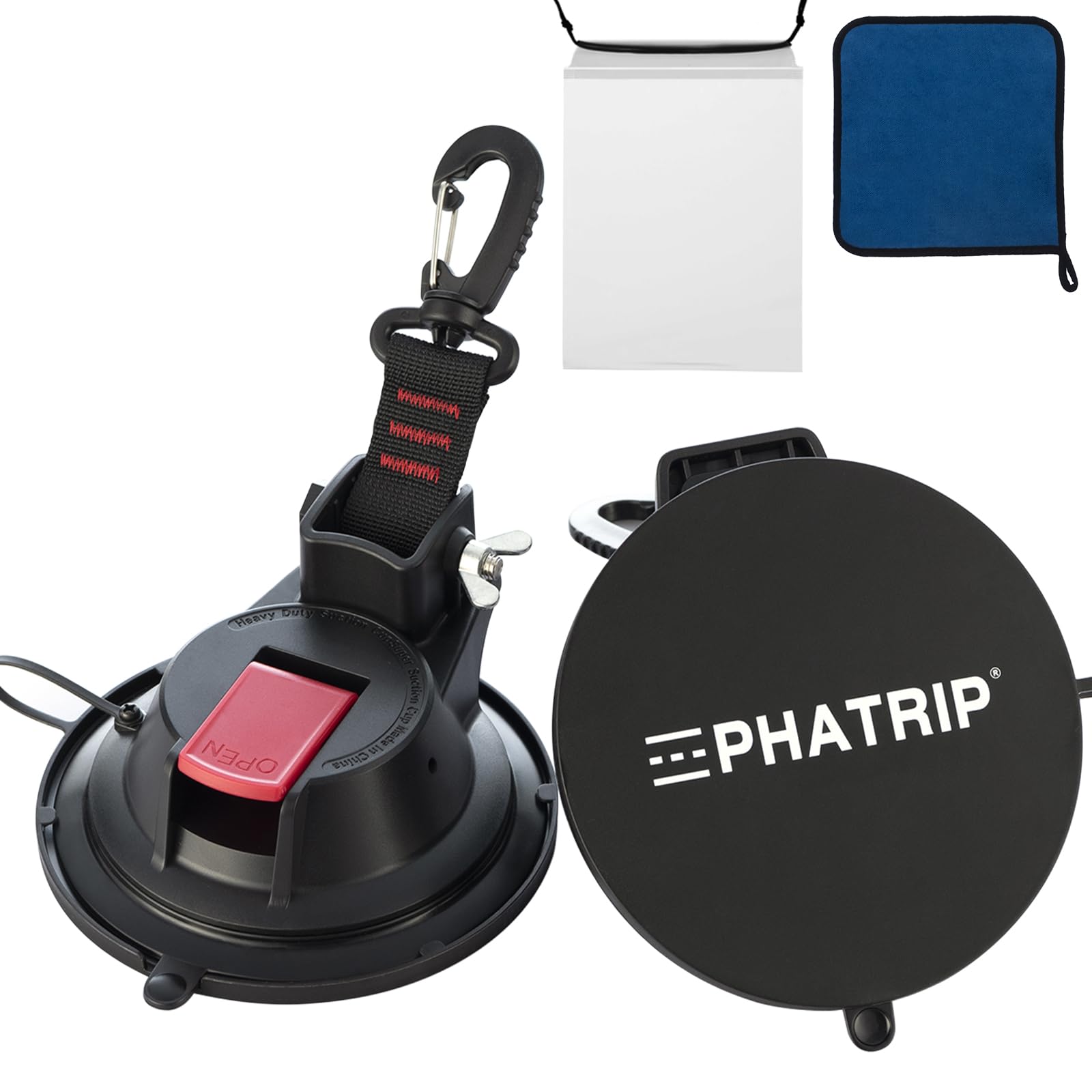 PHATRIP 2er Set Groß Saugnapf Haken Camping Saughaken bis 25 KG Extra Stark Saugnäpfe für Camping Wohnmobil Haushalt Zelt Auto Sonnensegel Vordach Autospanner PHATRIP 2er Set Groß Saugnapf Haken Camping Saughaken bis 25 KG Extra Stark Saugnäpfe für Camping Wohnmobil Haushalt Zelt Auto Sonnensegel Vordach Autospanner von PHATRIP