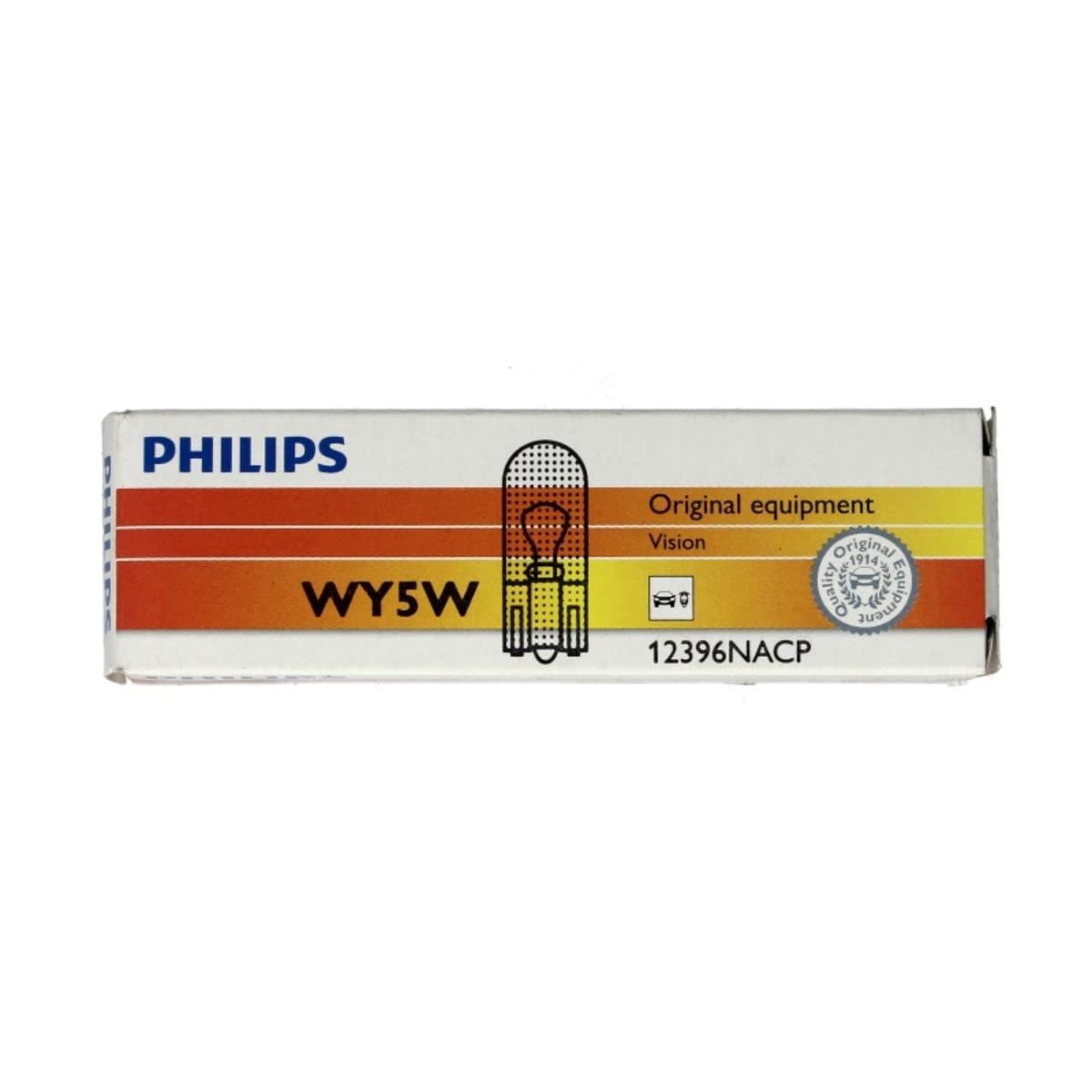 Philips 0730175 Tagfahrlicht 12396NACP WY5W, 2 Stück von PHILIPS