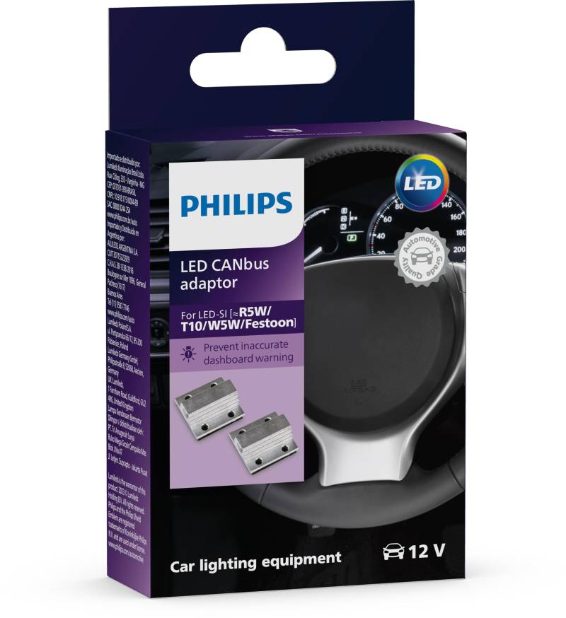 Philips LED CANBus Adapter für W5W-LED von Philips