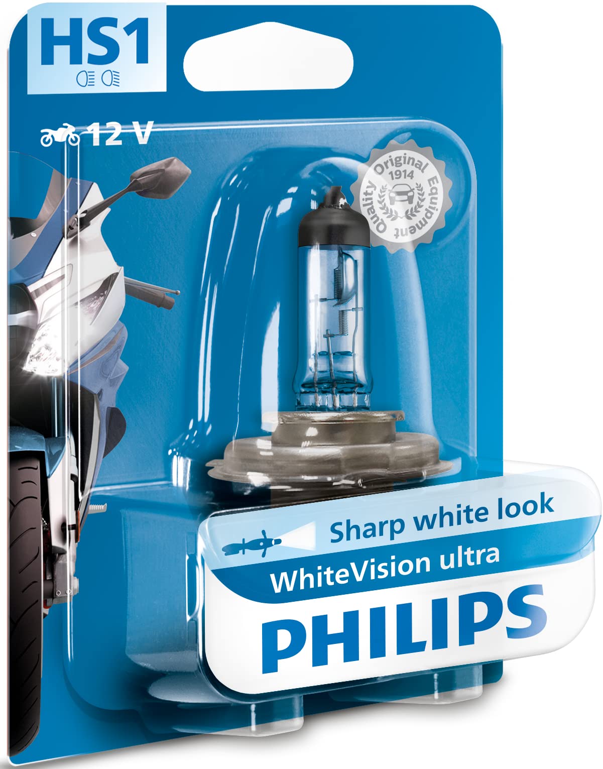 Philips automotive lighting HS1 WhiteVision ultra moto Philips automotive lighting HS1 WhiteVision ultra moto von Philips automotive lighting