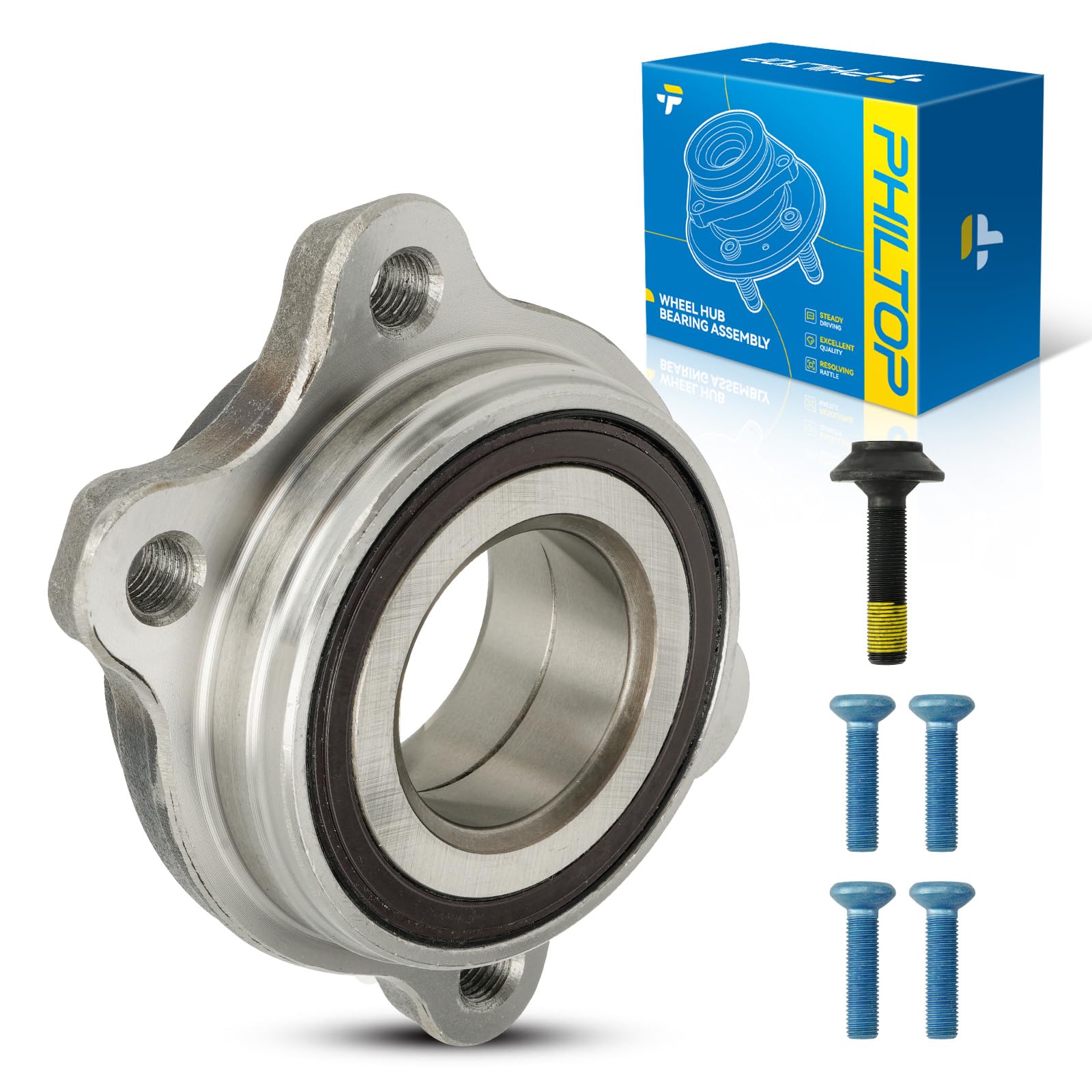 PHILTOP 513227 Radlager und Nabenmontage für 2005-2011 A6 Quattro, 2004-2010 A8 Quattro, 2008-2012 2014-2015 R8, 2006-2011 A6, 2007-2011 S6, 2004-2006 Phaeton, 2007-2009 S8 PHILTOP 513227 Radlager und Nabenmontage für 2005-2011 A6 Quattro, 2004-2010 A8 Quattro, 2008-2012 2014-2015 R8, 2006-2011 A6, 2007-2011 S6, 2004-2006 Phaeton, 2007-2009 S8 von PHILTOP
