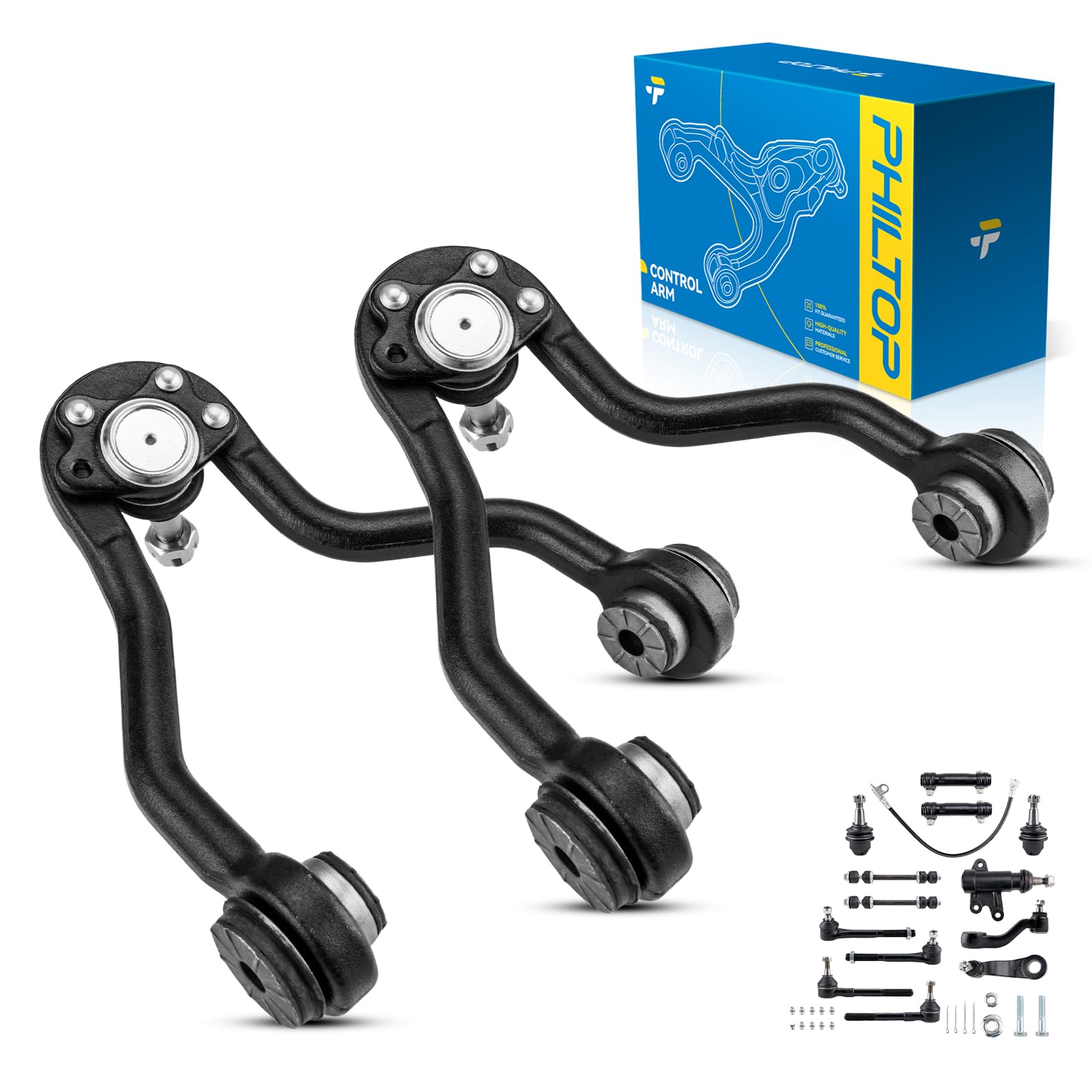 PHILTOP Querlenker Ersatz für K1500/Tahoe/Astro/K1500 Suburban/K2500/Yukon/Safari/Escalade/K2500 Suburban, K620719, K620720, K6477, K80631, K8063 1,ES2836L,ES2836R,ES2838,ES2004,K6335,K6447,K6722 PHILTOP Querlenker Ersatz für K1500/Tahoe/Astro/K1500 Suburban/K2500/Yukon/Safari/Escalade/K2500 Suburban, K620719, K620720, K6477, K80631, K8063 1,ES2836L,ES2836R,ES2838,ES2004,K6335,K6447,K6722 von PHILTOP