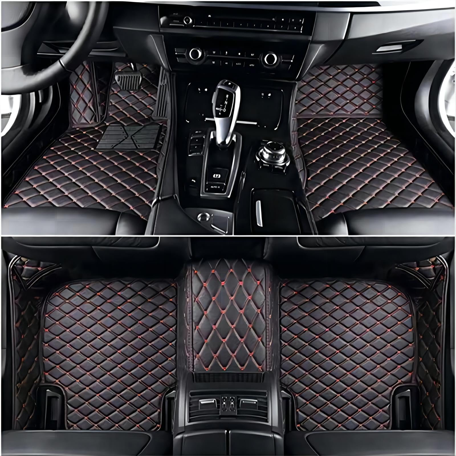 PHOENIX95 Fussmatten Auto für SsangYong Korando Actyon Rexton 2000-2019 2020 2021 2022 2023 2024, Leder VollstäNdige Abdeckung, Anti Rutsch Wasserdicht Tragen Auto Fußmatten, Auto Zubehör, D PHOENIX95 Fussmatten Auto für SsangYong Korando Actyon Rexton 2000-2019 2020 2021 2022 2023 2024, Leder VollstäNdige Abdeckung, Anti Rutsch Wasserdicht Tragen Auto Fußmatten, Auto Zubehör, D von PHOENIX95