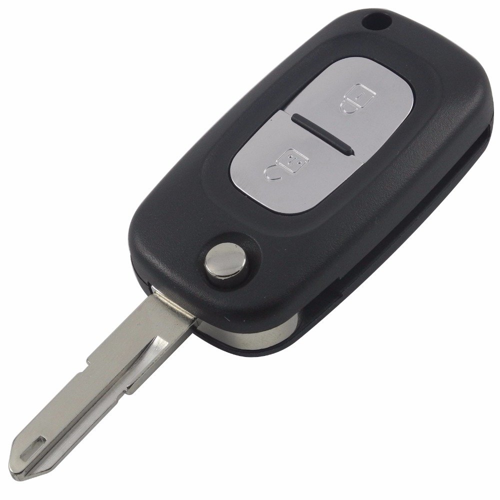 Schlüssel für Renault Clio Kangoo Master Clio Modus Trafic Twingo Wind | 2 Tasten | Modell mit Batterie Schlitz | Fernbedienung Schlüssel für Renault Clio Kangoo Master Clio Modus Trafic Twingo Wind | 2 Tasten | Modell mit Batterie Schlitz | Fernbedienung von PHONILLICO