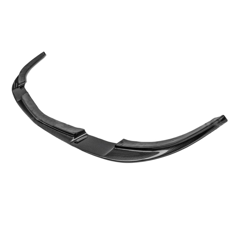 3pcs vordere Stoßfänger Lippensplitter Kompatibel mit C6 Corvette Z06 ZR1 Style 2005-2013 Kompatibler Kohlefaserstil Glossy Black Matt Schwarz(Carbon Fiber Look) von PHOVYAFI