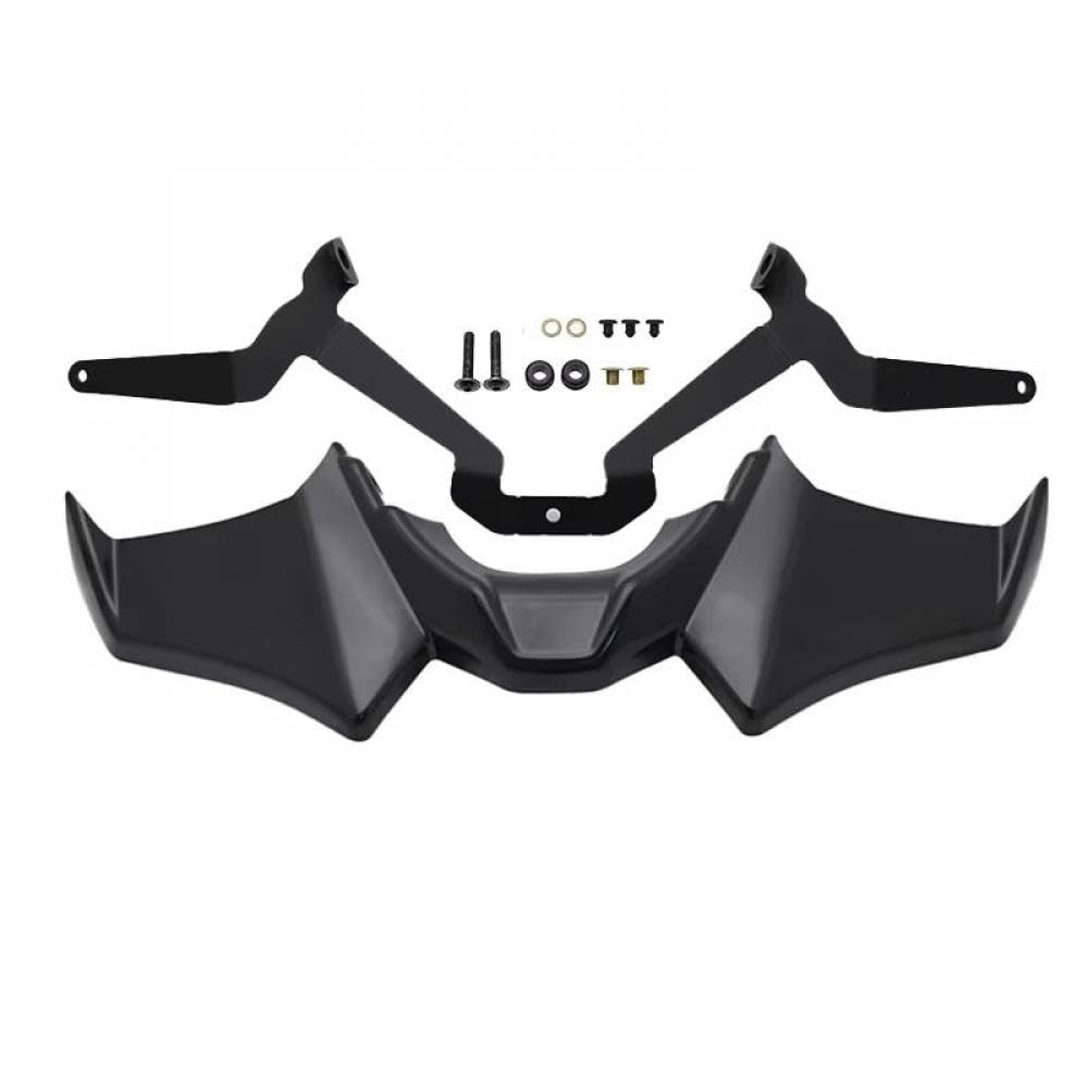 Aerodynamische Flügel-Deflektor-Spoiler mit MT07 MT-07 SP-Modellen 2021-2024 kompatibel(Black) von PHOVYAFI