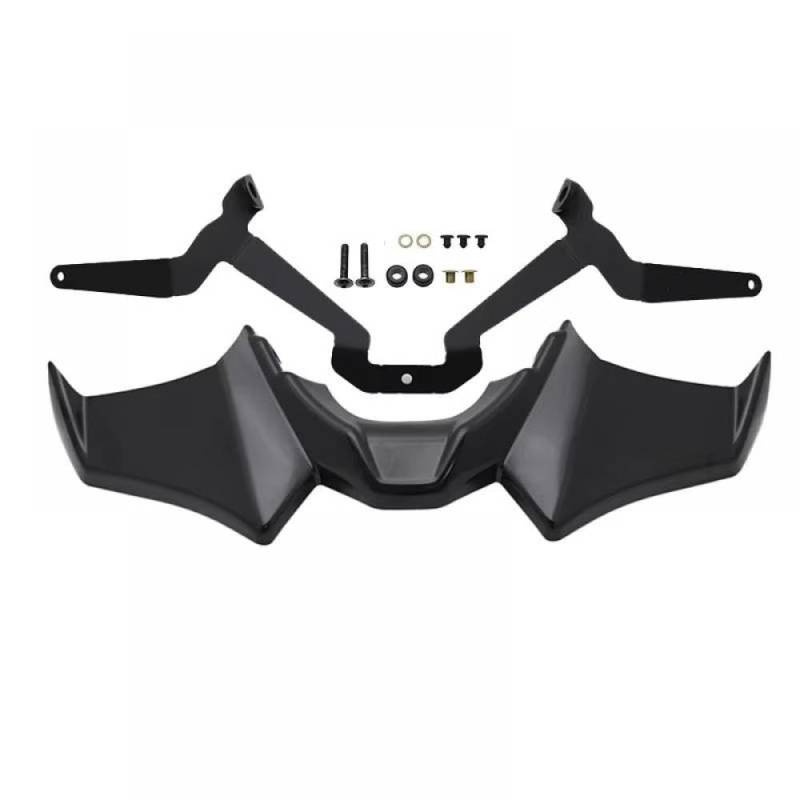 Aerodynamische Flügel-Deflektor-Spoiler mit MT07 MT-07 SP-Modellen 2021-2024 kompatibel(Black) von PHOVYAFI