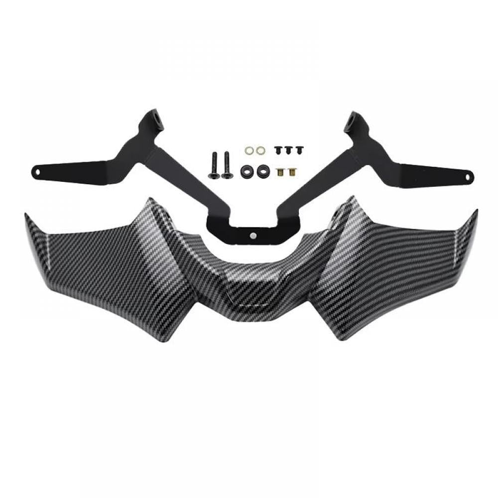 Aerodynamische Flügel-Deflektor-Spoiler mit MT07 MT-07 SP-Modellen 2021-2024 kompatibel(Carbon Fiber Look) von PHOVYAFI