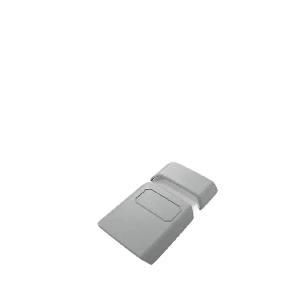 Autoarmlehre Kissen kompatibel mit Cybertruck 2024 2025 Mittelkonsole TPE Arm Rest PAD Deckungsabdeckung Zubehör(Grey) von PHOVYAFI