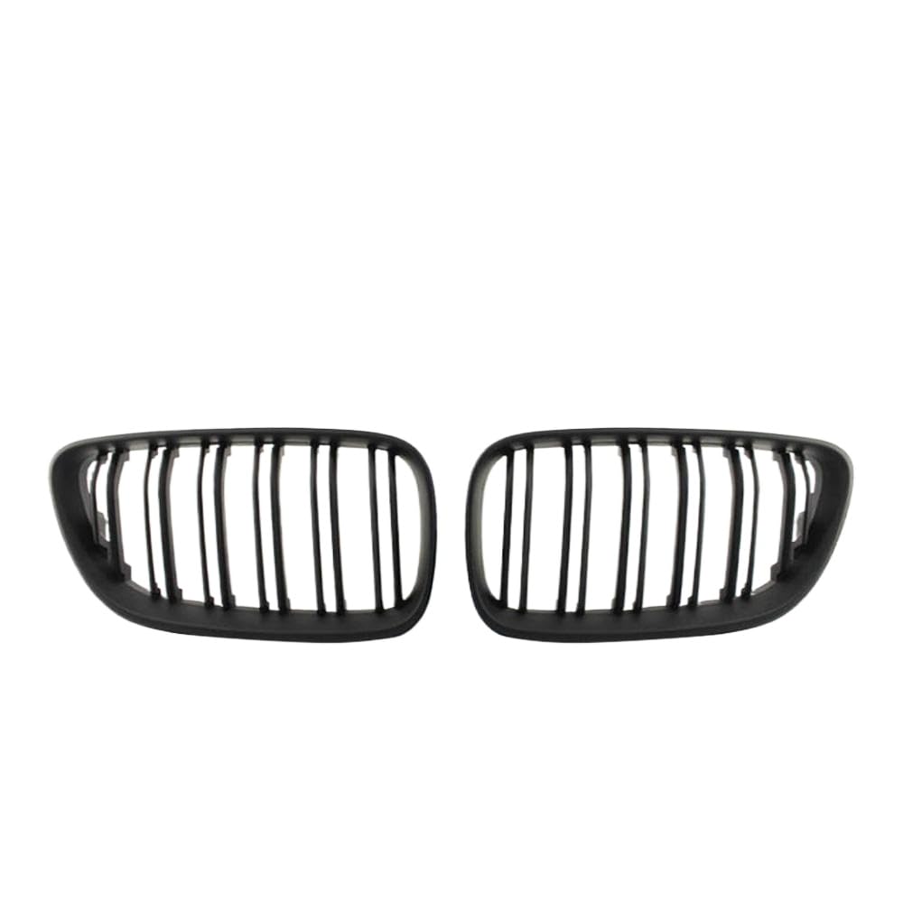 Dual Line Front Stoßfänger Kühlergrill Kompatibel mit 2 Serien F22 F23 F87 M2 Kompatible Renngrille in Glanz und mattschwarz(Matte Black) von PHOVYAFI