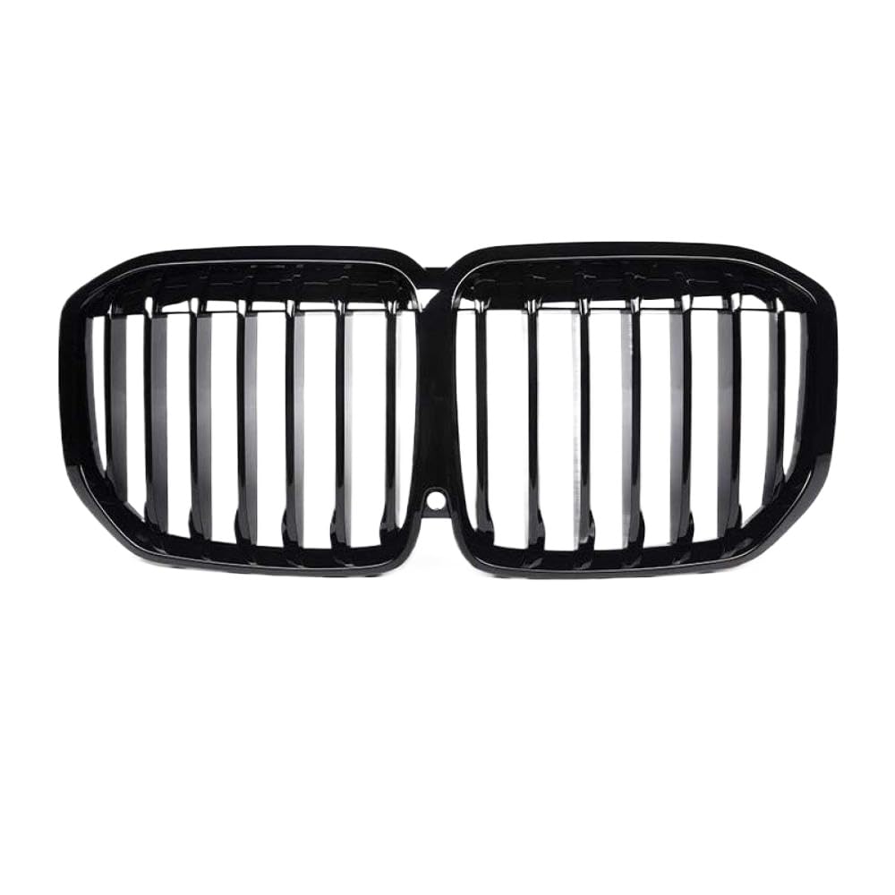 Hochglänzende schwarze Front Nierengitterkompatibel mit der X7 -Serie G07 2019 bis 2021(19-22 Gloss Black-l) von PHOVYAFI