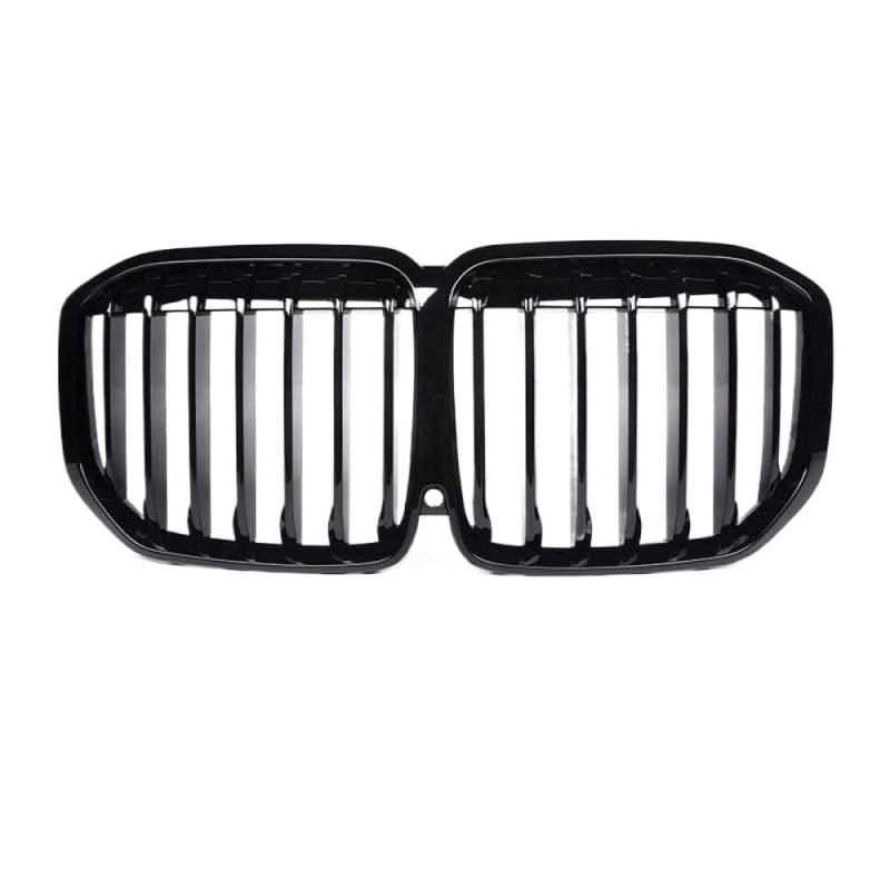 Hochglänzende schwarze Front Nierengitterkompatibel mit der X7 -Serie G07 2019 bis 2021(19-22 Gloss Black-l) von PHOVYAFI