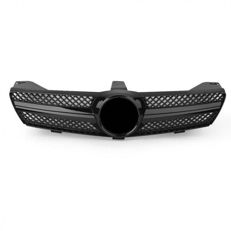 Kompatible Frontgrill -Netz Kompatibel mit W219 CLS -Klasse CLS350 CLS500 SLS600 2005 bis 2008 AMG -Stil oberer Stoßfänger Kapuze Ersatz von PHOVYAFI