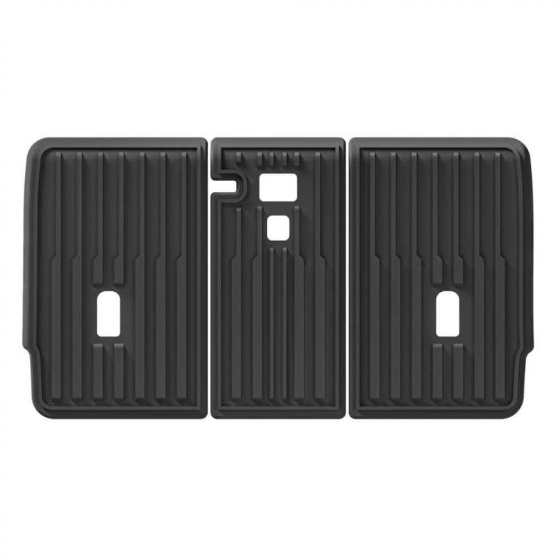 Kompatible Nebensitzrückenlehre Schutzkissen Cargo Liner Trunk Matte Anti-Kick-Pad-Zubehör Kompatibel mit Modell Y 2025(Backrest mat 3pcs) von PHOVYAFI