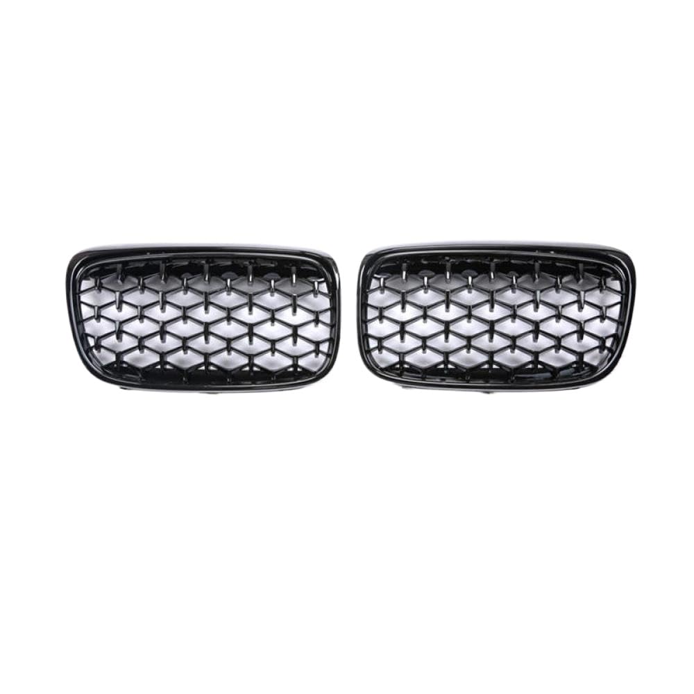 Kompatibler Frontkühler Grillhuppenthuhn Diamantstil Kompatibel mit 2 Serien F45 F46 GT 2014 bis 2018 216i 218i 220i 225i(D) von PHOVYAFI
