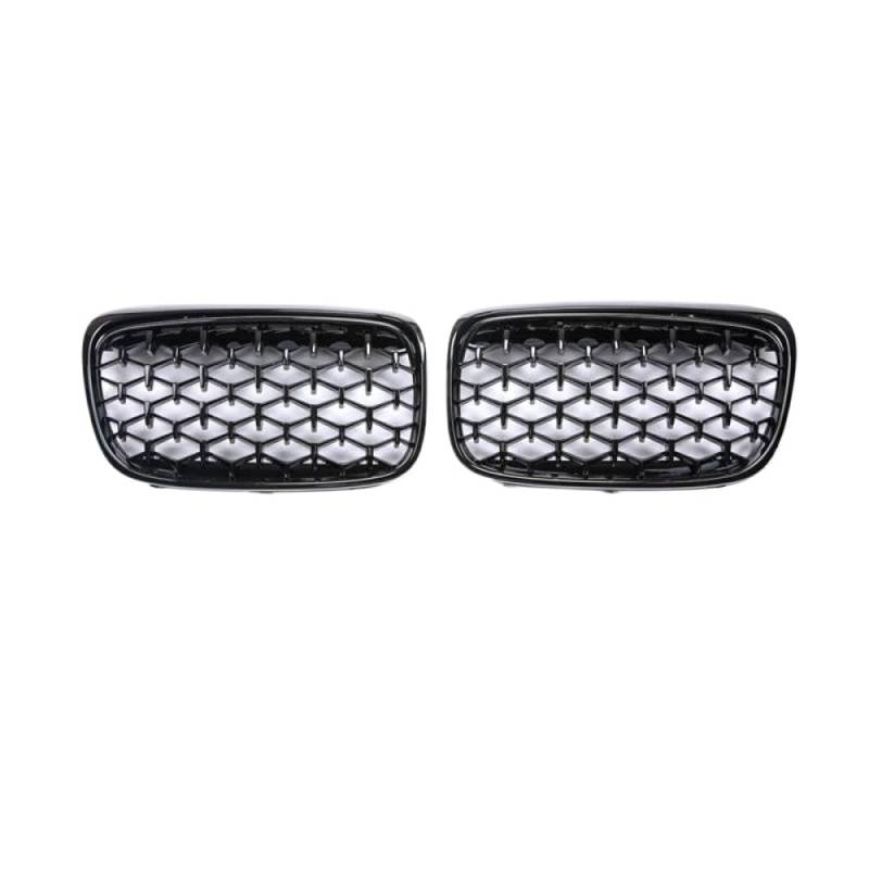 Kompatibler Frontkühler Grillhuppenthuhn Diamantstil Kompatibel mit 2 Serien F45 F46 GT 2014 bis 2018 216i 218i 220i 225i(D) von PHOVYAFI