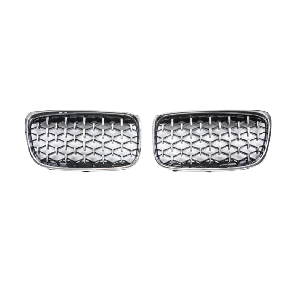 Kompatibler Frontkühler Grillhuppenthuhn Diamantstil Kompatibel mit 2 Serien F45 F46 GT 2014 bis 2018 216i 218i 220i 225i(E) von PHOVYAFI