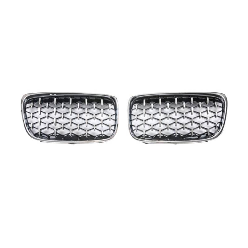 Kompatibler Frontkühler Grillhuppenthuhn Diamantstil Kompatibel mit 2 Serien F45 F46 GT 2014 bis 2018 216i 218i 220i 225i(E) von PHOVYAFI