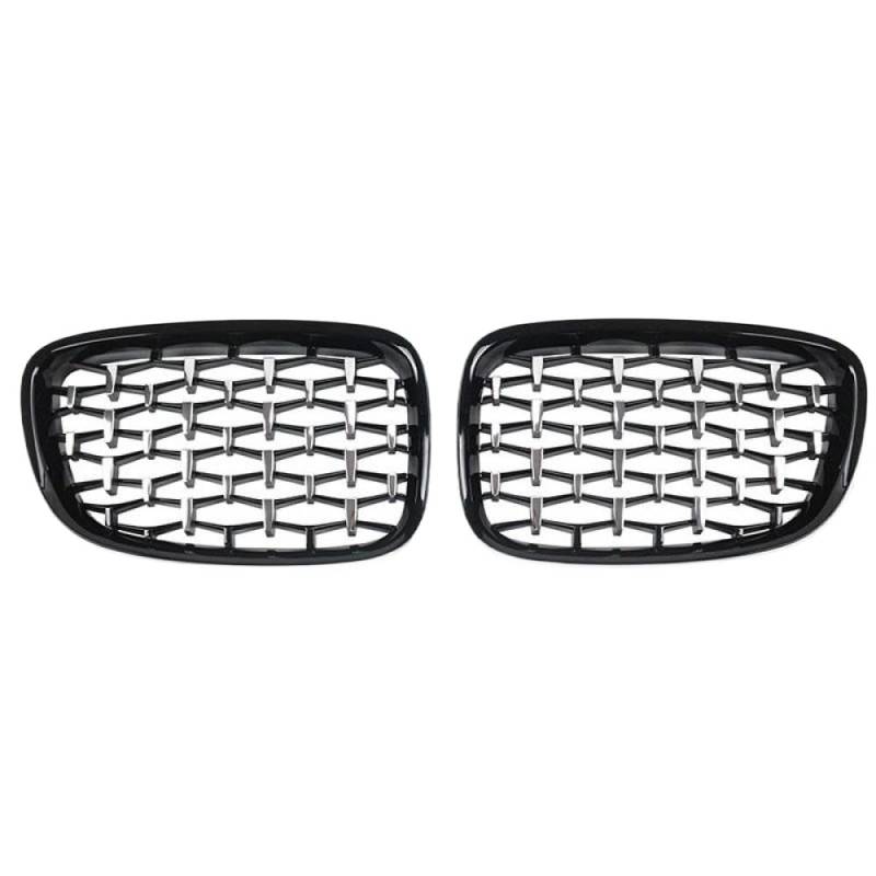 Kühlergrill vorderen Stoßstangen -Renngrill kompatibel mit F07 5 Serie GT 520 528 530 535 550 Modelle von 2009 bis 2016(A) von PHOVYAFI