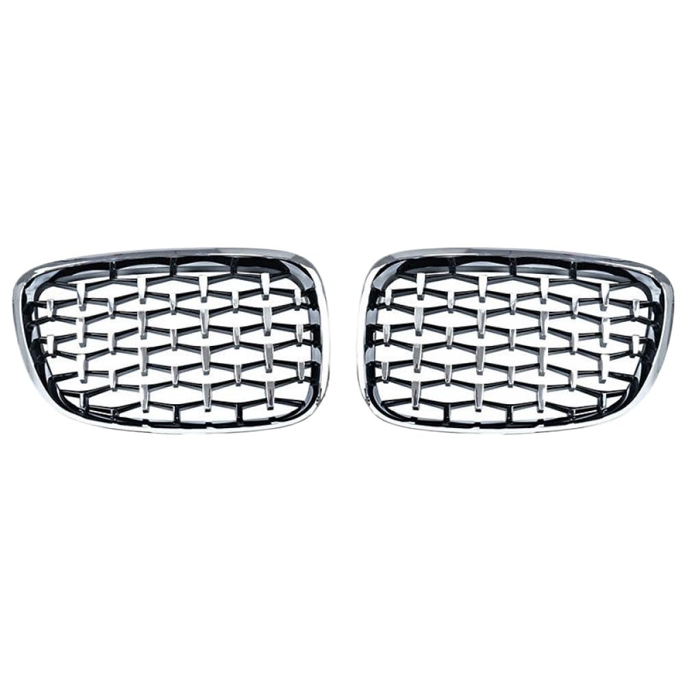 Kühlergrill vorderen Stoßstangen -Renngrill kompatibel mit F07 5 Serie GT 520 528 530 535 550 Modelle von 2009 bis 2016(D) von PHOVYAFI