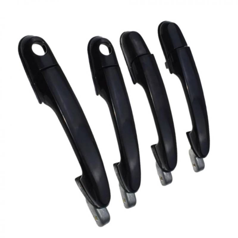 PHOVYAFI 4pcs kompatible Außentürgriffe vorne nach hinten nach rechts Kompatibel mit Tucson 2005 2006 2007 2008 2009 82650-2E000 82660-2E000000 von PHOVYAFI