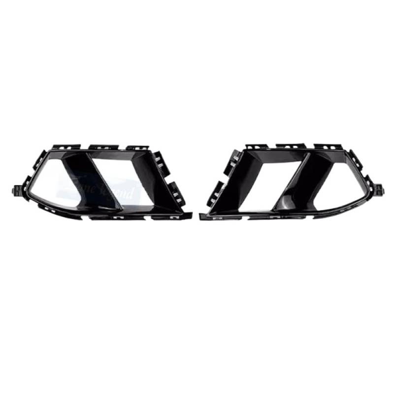 Vordere Stoßfänger Seitenluftablüftungsverkleidung kompatibel mit G80 M3 G82 G83 M4 2020-2023(Gloss Black) von PHOVYAFI