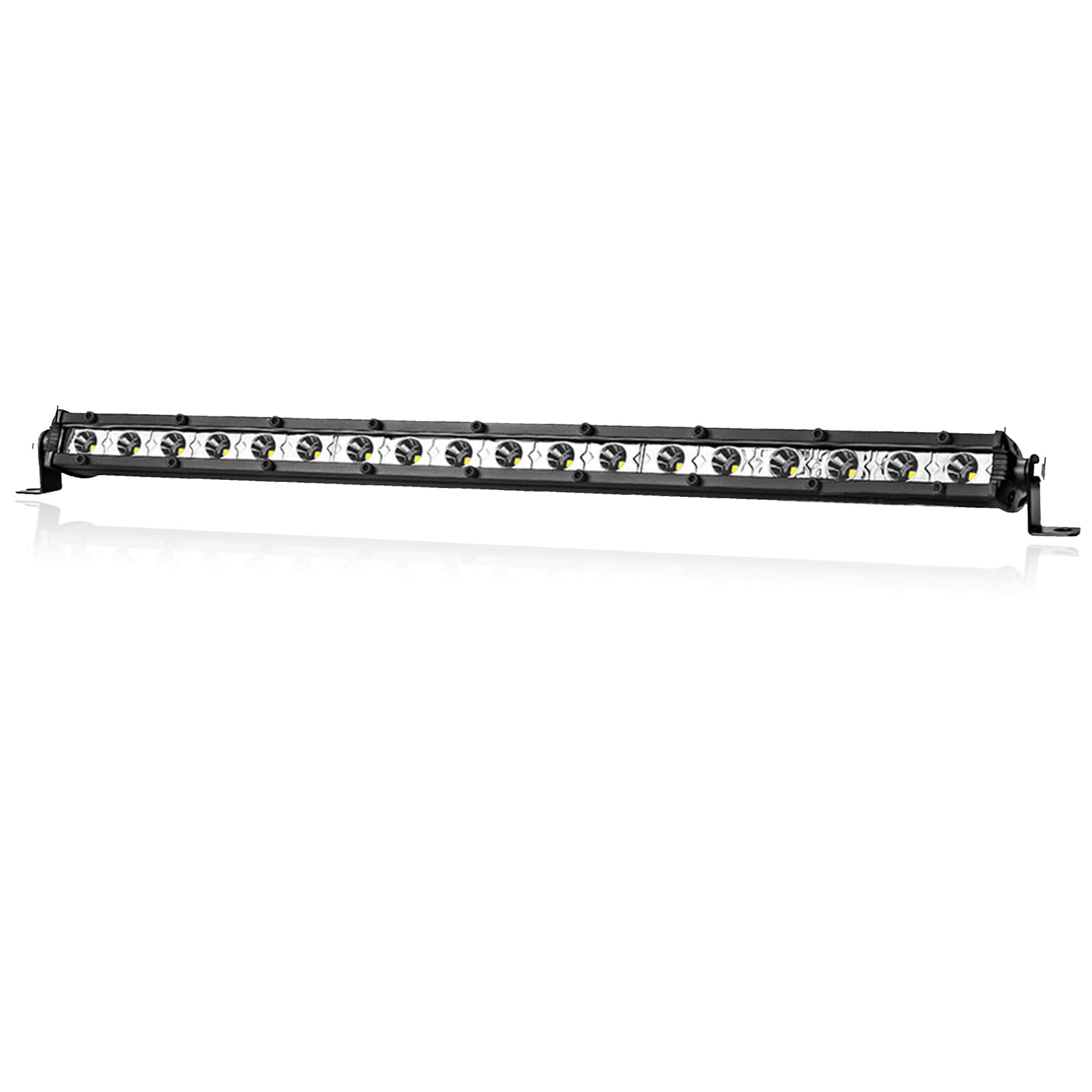 PICAA Super Schlank 20 Zoll 90W LED Lightbar Spotlicht Lichtbalken Arbeitsscheinwerfer 12V 24V 6000K Weiß Wasserdicht für Auto Offroad 4X4 ATV SUV LKW PICAA Super Schlank 20 Zoll 90W LED Lightbar Spotlicht Lichtbalken Arbeitsscheinwerfer 12V 24V 6000K Weiß Wasserdicht für Auto Offroad 4X4 ATV SUV LKW von PICAA