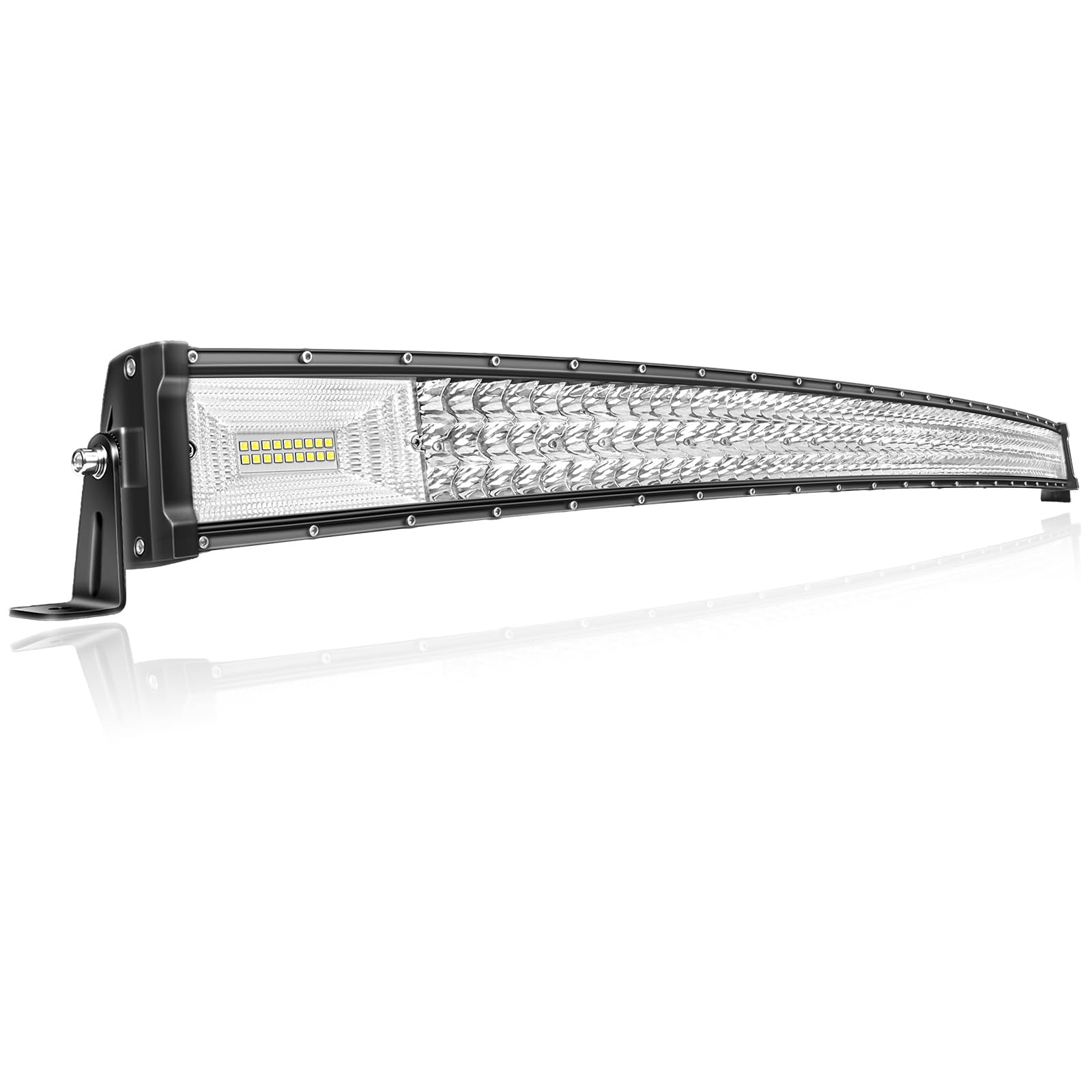 PICAA 3 Rows Gewölbt 50 Zoll LED Lightbar 648W Lichtbalken Arbeitsscheinwerfer Flutlicht Spotlight für Offroad Auto 12V 24V 6000K Weiß PICAA 3 Rows Gewölbt 50 Zoll LED Lightbar 648W Lichtbalken Arbeitsscheinwerfer Flutlicht Spotlight für Offroad Auto 12V 24V 6000K Weiß von PICAA