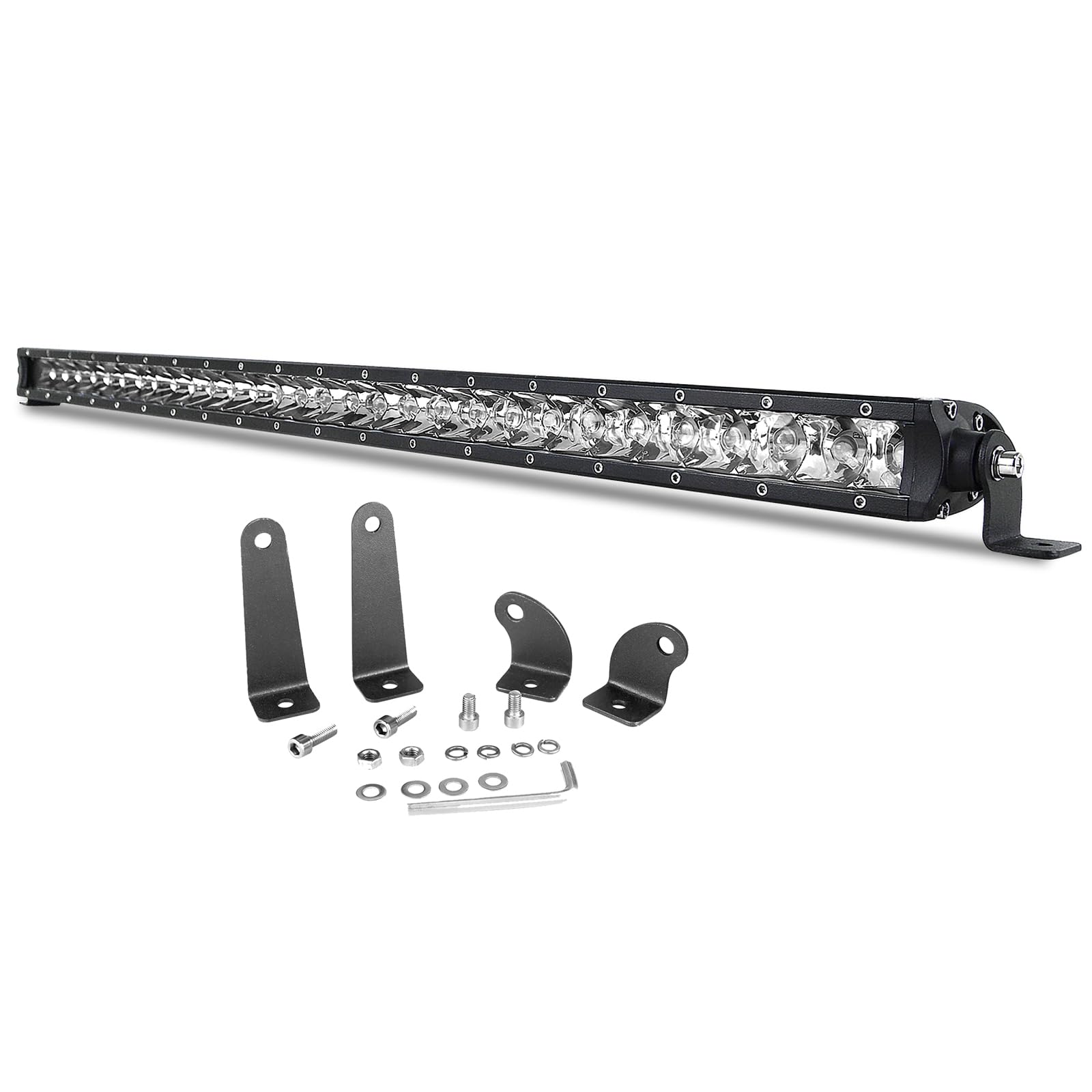 PICAA LED Arbeitsscheinwerfer, 32 Zoll 150W LED Lightbar Auto 12V 24V, Spot Led Lichtbalken, 6000K Weiß Lichtleiste für Offroad 4x4 LKW SUV Traktor ATV PICAA LED Arbeitsscheinwerfer, 32 Zoll 150W LED Lightbar Auto 12V 24V, Spot Led Lichtbalken, 6000K Weiß Lichtleiste für Offroad 4x4 LKW SUV Traktor ATV von PICAA
