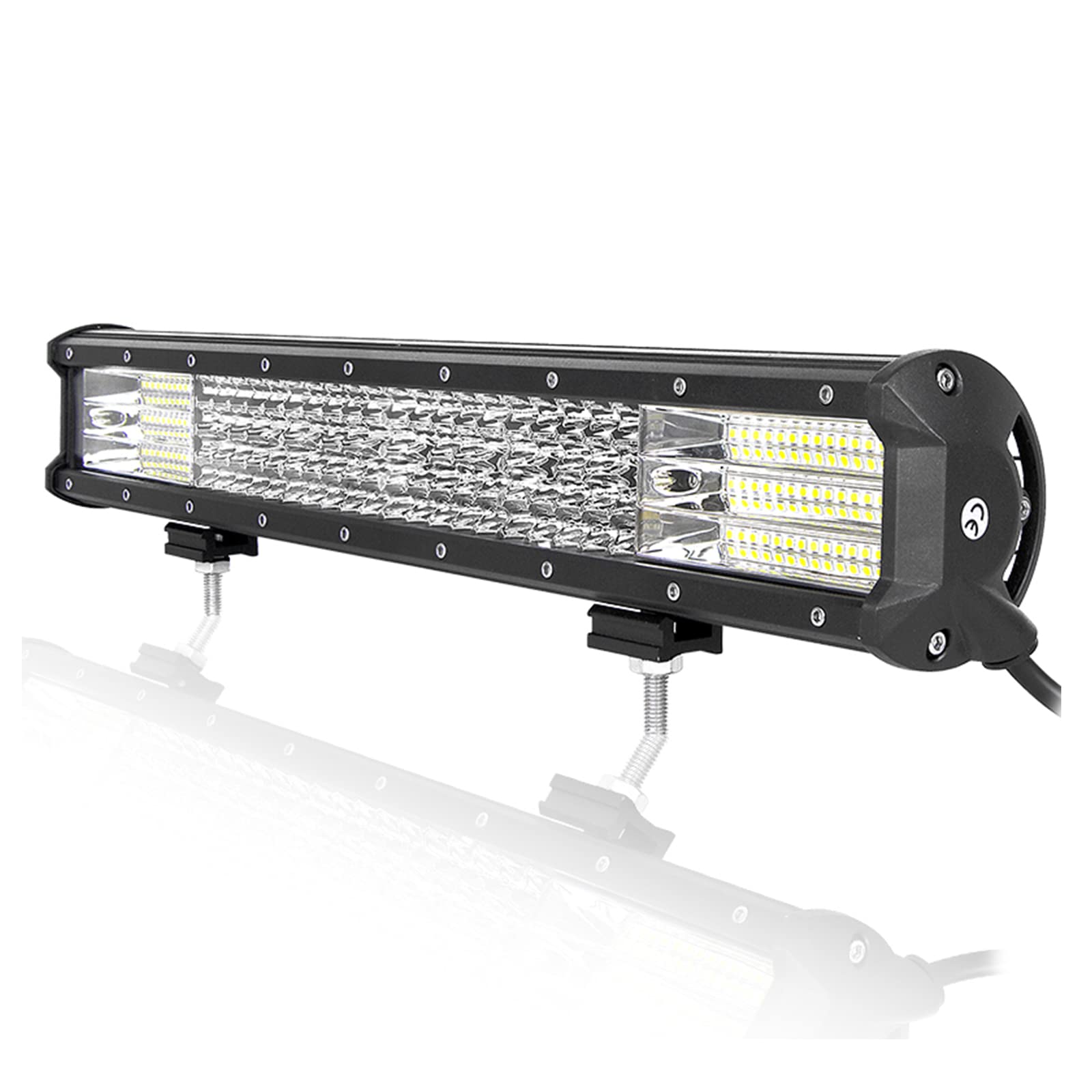 PICAA LED Lichtleiste 9D Vier Reihen Led Arbeitsscheinwerfer Bar 20 Zoll 52CM 510W Led Lichtbalken 12V Spot Flutlicht Kombination LED Arbeit Licht Bar für SUV Offroad ATV UTV 4x4 Auto PICAA LED Lichtleiste 9D Vier Reihen Led Arbeitsscheinwerfer Bar 20 Zoll 52CM 510W Led Lichtbalken 12V Spot Flutlicht Kombination LED Arbeit Licht Bar für SUV Offroad ATV UTV 4x4 Auto von PICAA
