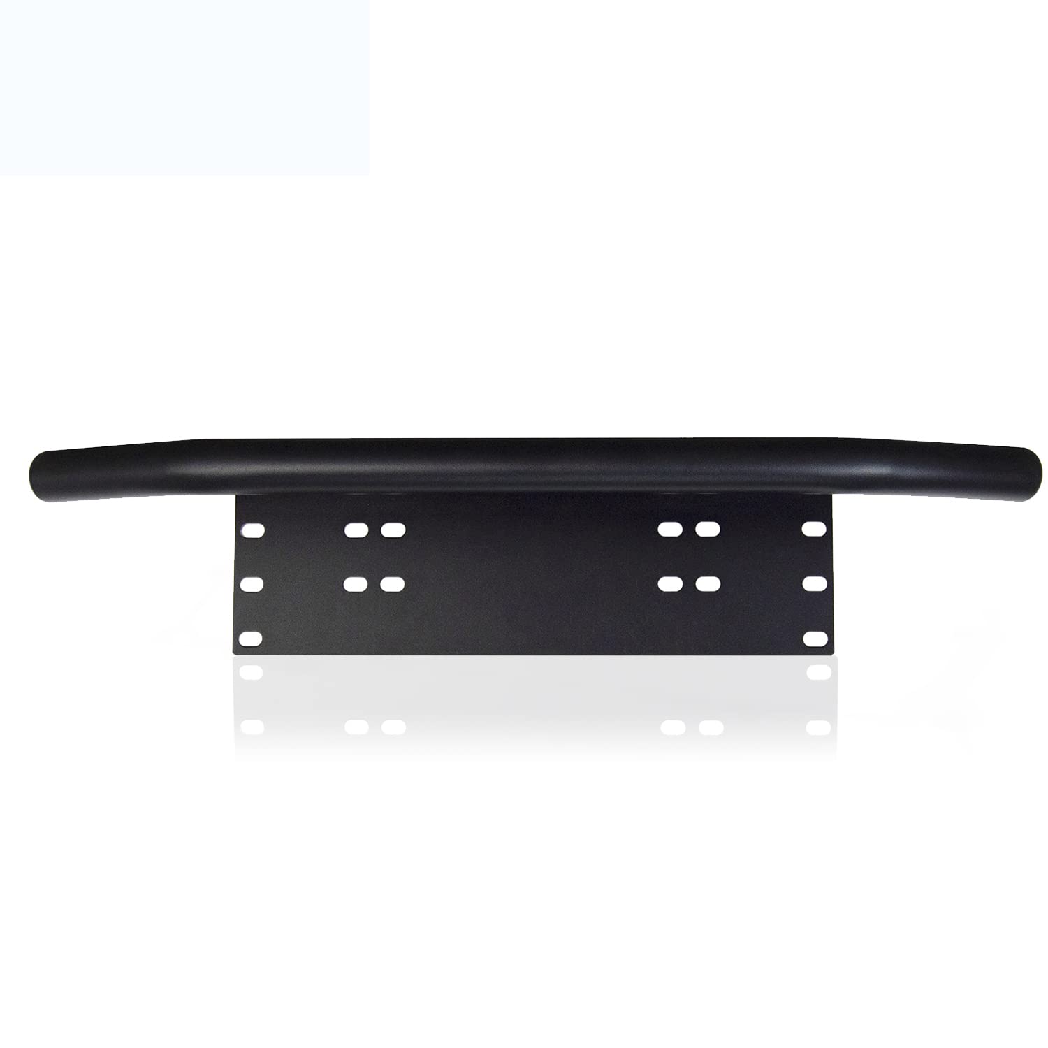 PICAA Universal Kennzeichenhalter Bull Bar 23 Zoll Aluminium legierung Frontschutzbügel Stoßstange LED Arbeitslampen Lichtleisten LED Licht Kennzeichenhalterung Halterung für Offroad, Schwarz PICAA Universal Kennzeichenhalter Bull Bar 23 Zoll Aluminium legierung Frontschutzbügel Stoßstange LED Arbeitslampen Lichtleisten LED Licht Kennzeichenhalterung Halterung für Offroad, Schwarz von PICAA