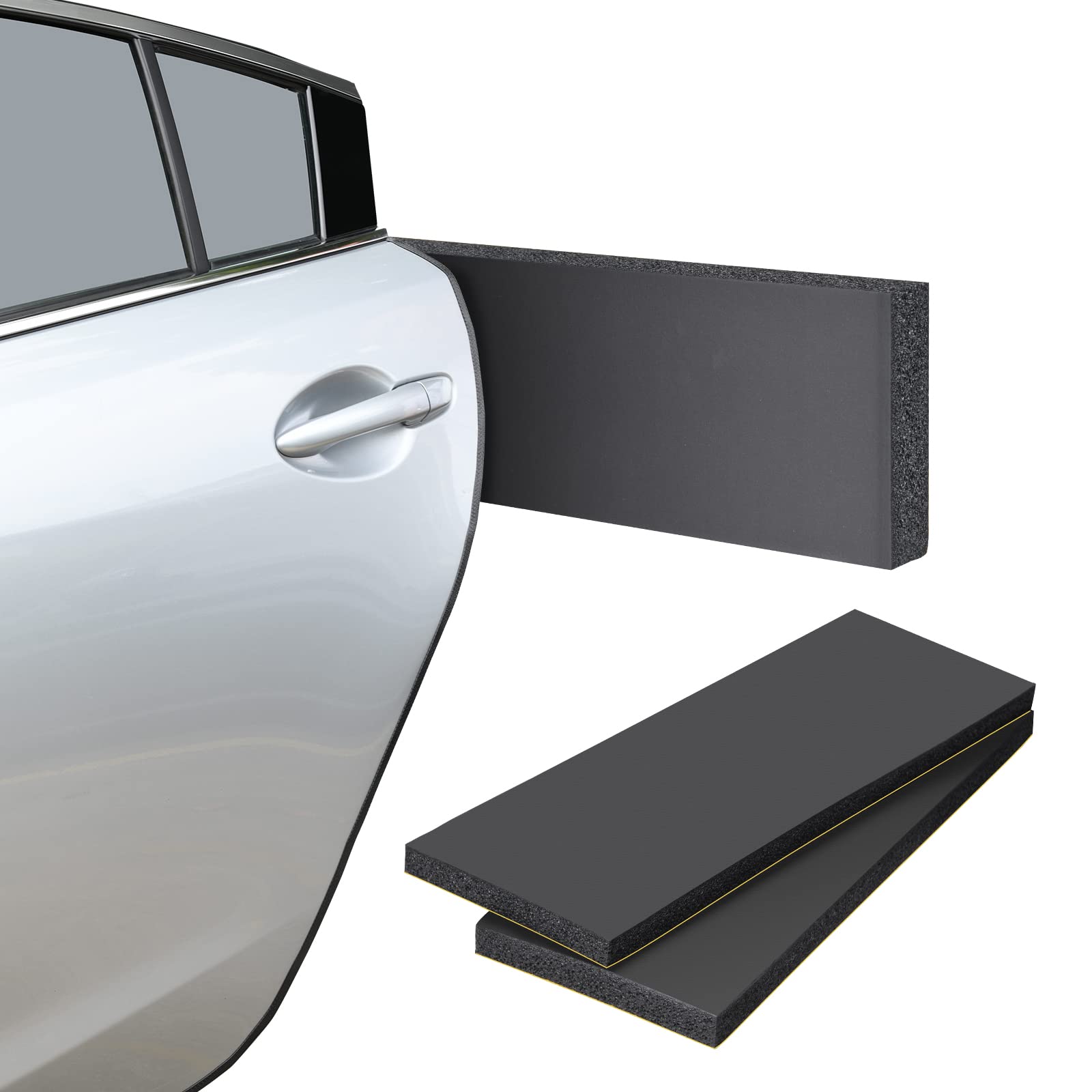 2er Set Garagen Wandschutz Selbstklebend, 42 * 15 * 2cm Autotür Wandschutz 2cm Dicker Auto Schutz Garage Türkantenschutz für Ihr Auto,Garagenwand und Parkplatz 2er Set Garagen Wandschutz Selbstklebend, 42 * 15 * 2cm Autotür Wandschutz 2cm Dicker Auto Schutz Garage Türkantenschutz für Ihr Auto,Garagenwand und Parkplatz von PICK FOR LIFE
