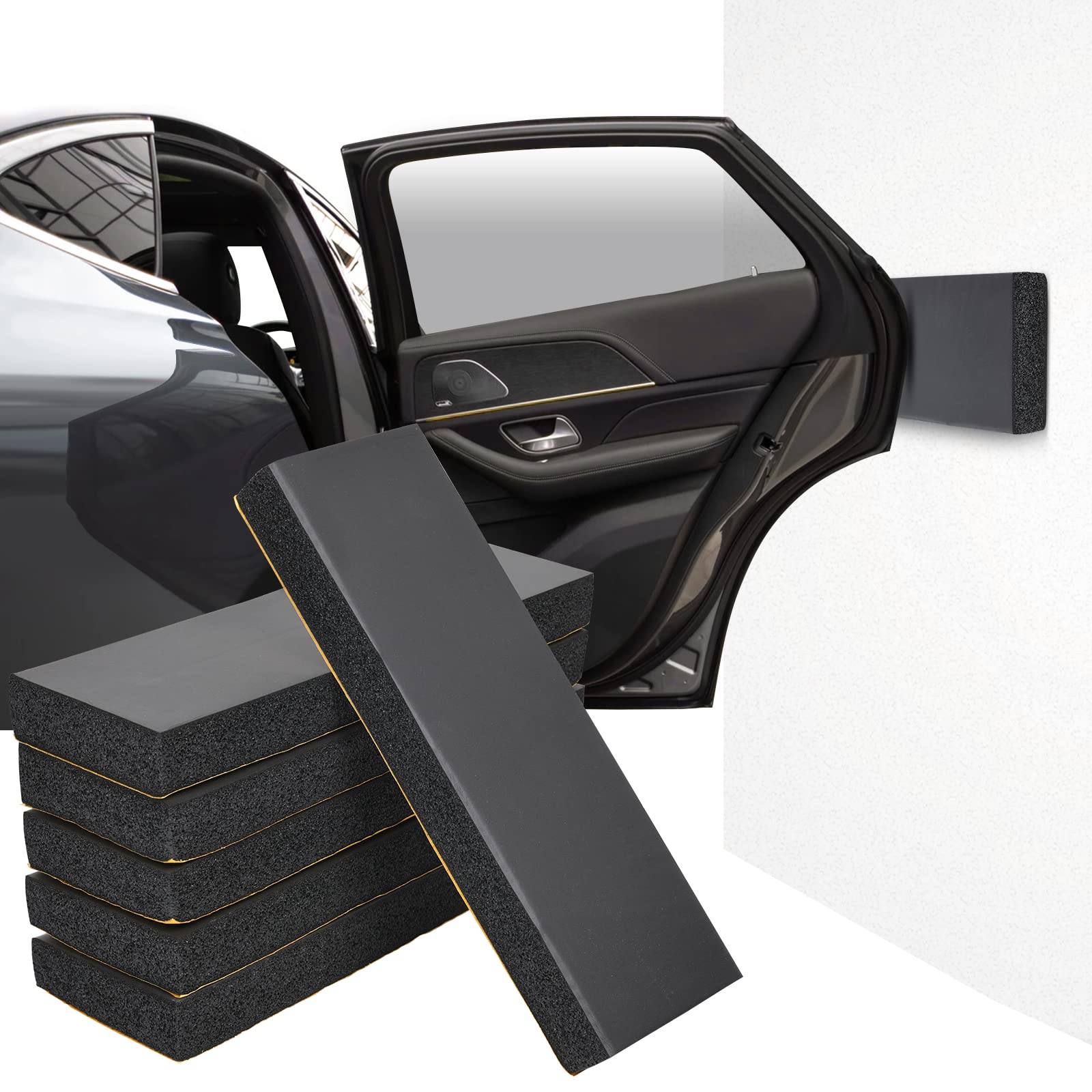 6 Stück Garagen Wandschutz Selbstklebend, 3 cm Extra Dicker Autotür Wandschutz Rammschutz für Autotüren, Garagen und Carport 6 Stück Garagen Wandschutz Selbstklebend, 3 cm Extra Dicker Autotür Wandschutz Rammschutz für Autotüren, Garagen und Carport von PICK FOR LIFE